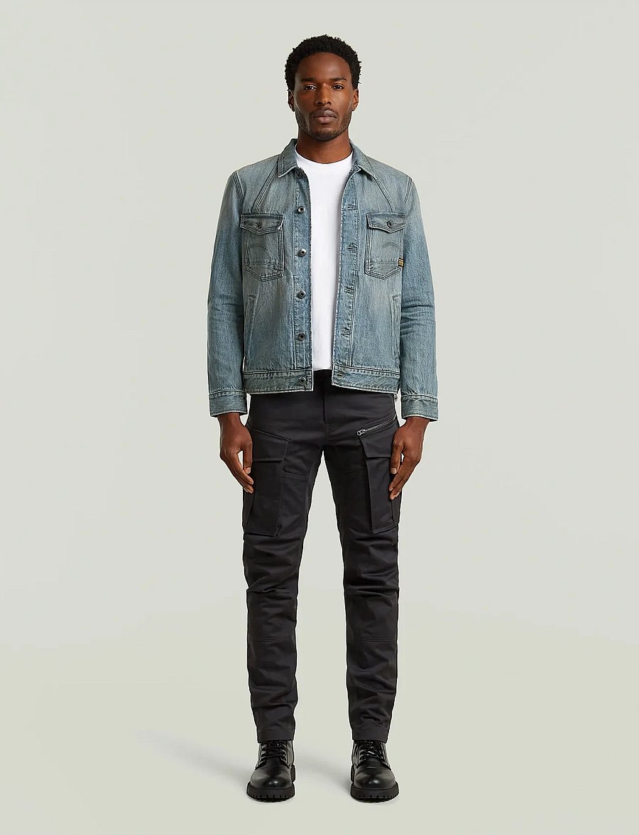 G-Star - A-Line Slim Jacket - Überhemden - vintage gold digger - 2