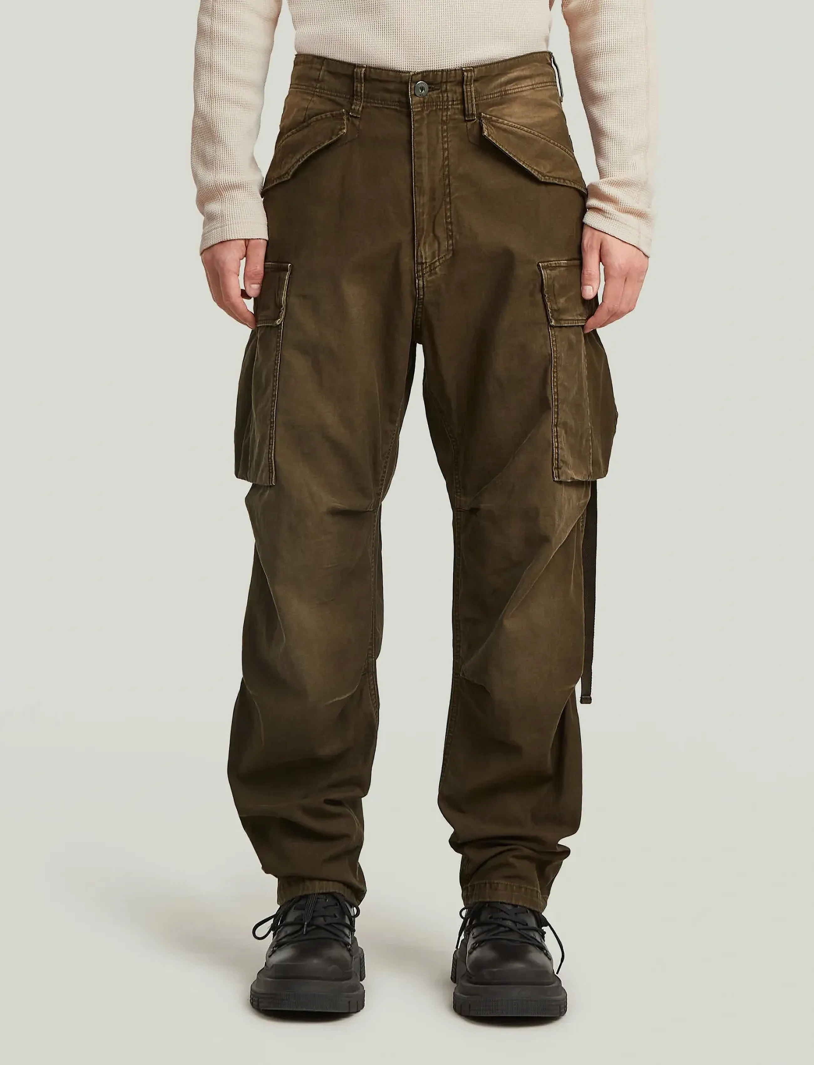 G-Star MA1 Cargo Pant - Cargohose - VINTAGE DUST WREN GD / khaki/green