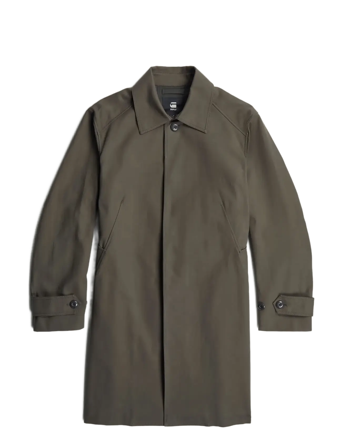 G-Star Car coat unisex - Coats - ASFALT / khaki/green