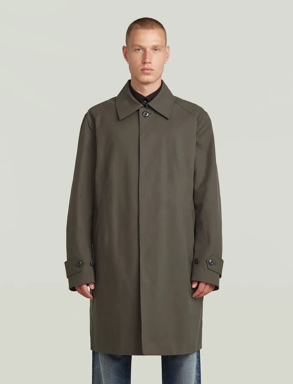 G-Star - Car coat unisex - Õhukesed mantlid - asfalt - 0
