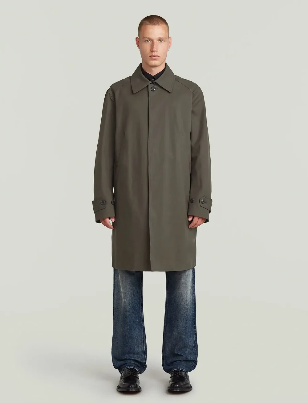 G-Star - Car coat unisex - Õhukesed mantlid - asfalt - 3