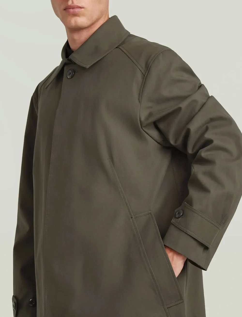 G-Star - Car coat unisex - Õhukesed mantlid - asfalt - 4