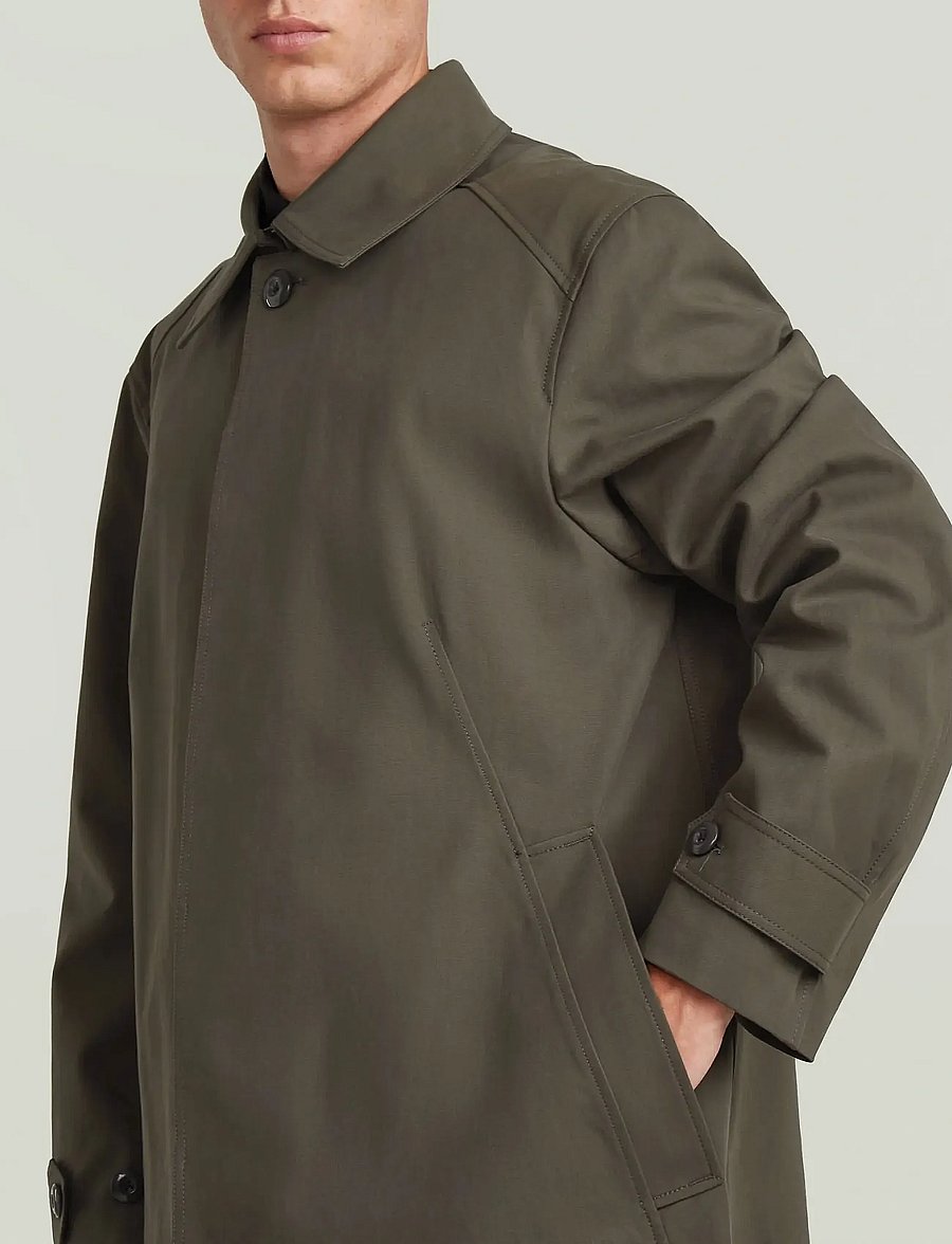 G-Star - Car coat unisex - leichte mäntel - asfalt - 4