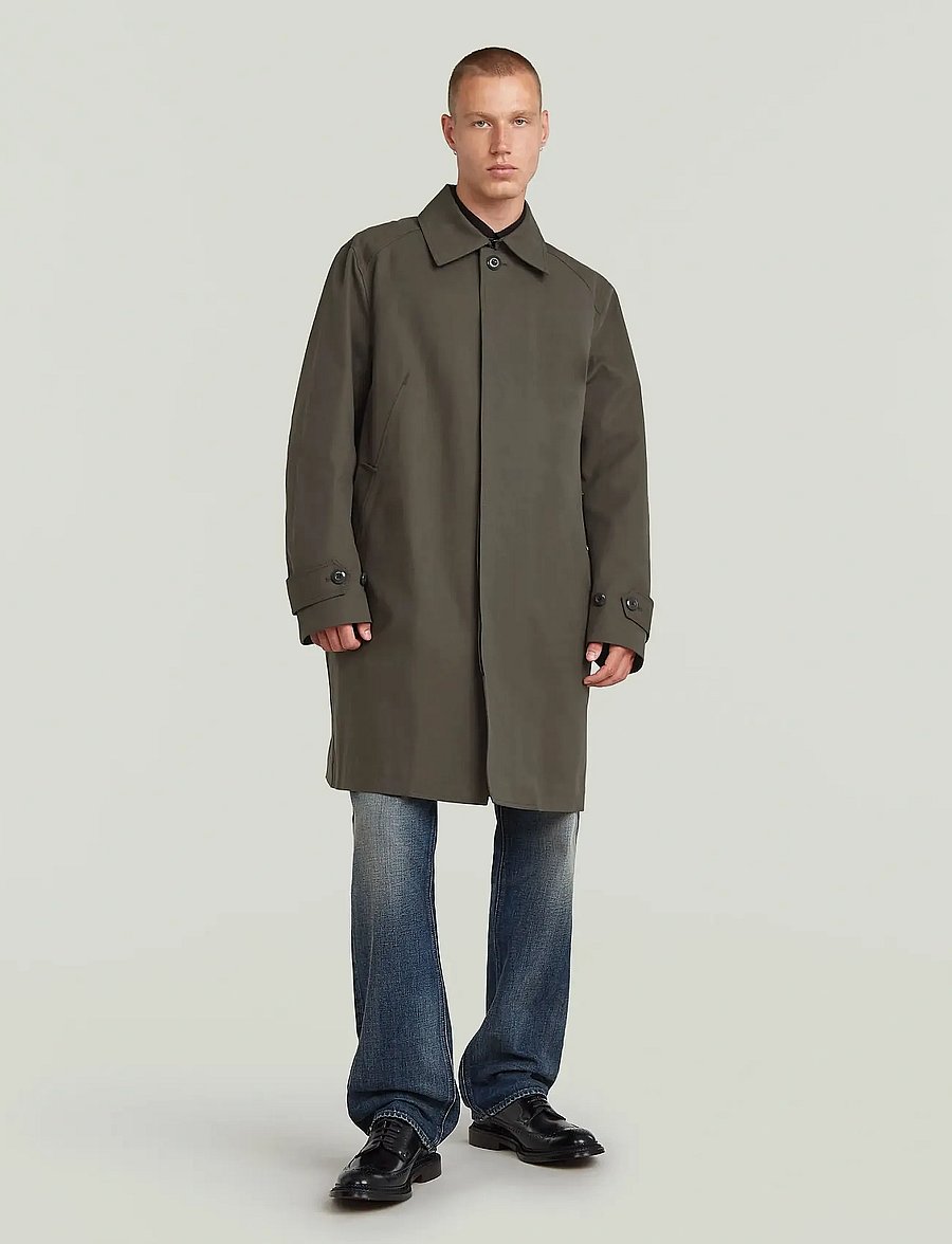 G-Star - Car coat unisex - leichte mäntel - asfalt - 5