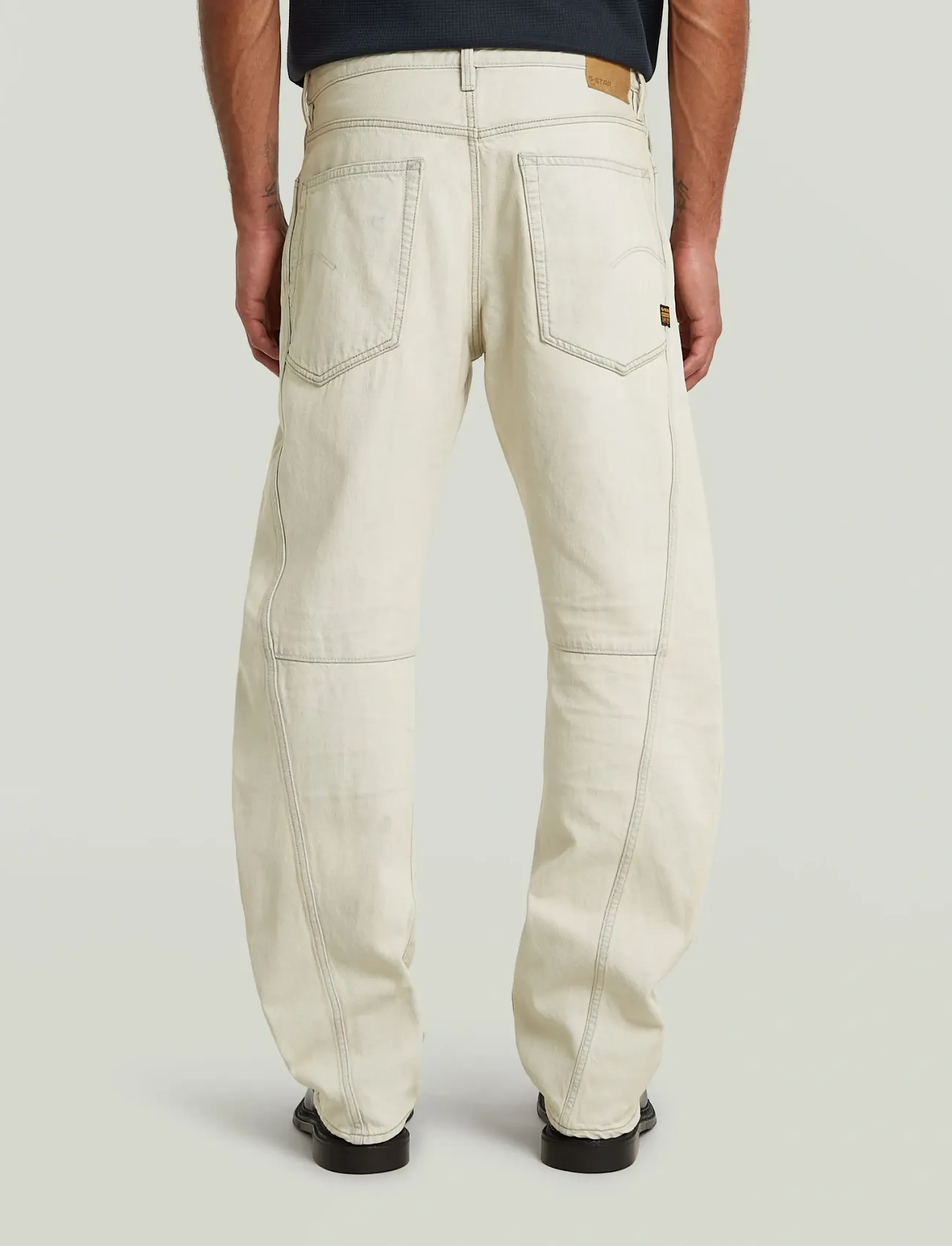 G-Star - Contor 3D Regular - bukser & jeans - beached faded vivianite grey - 3