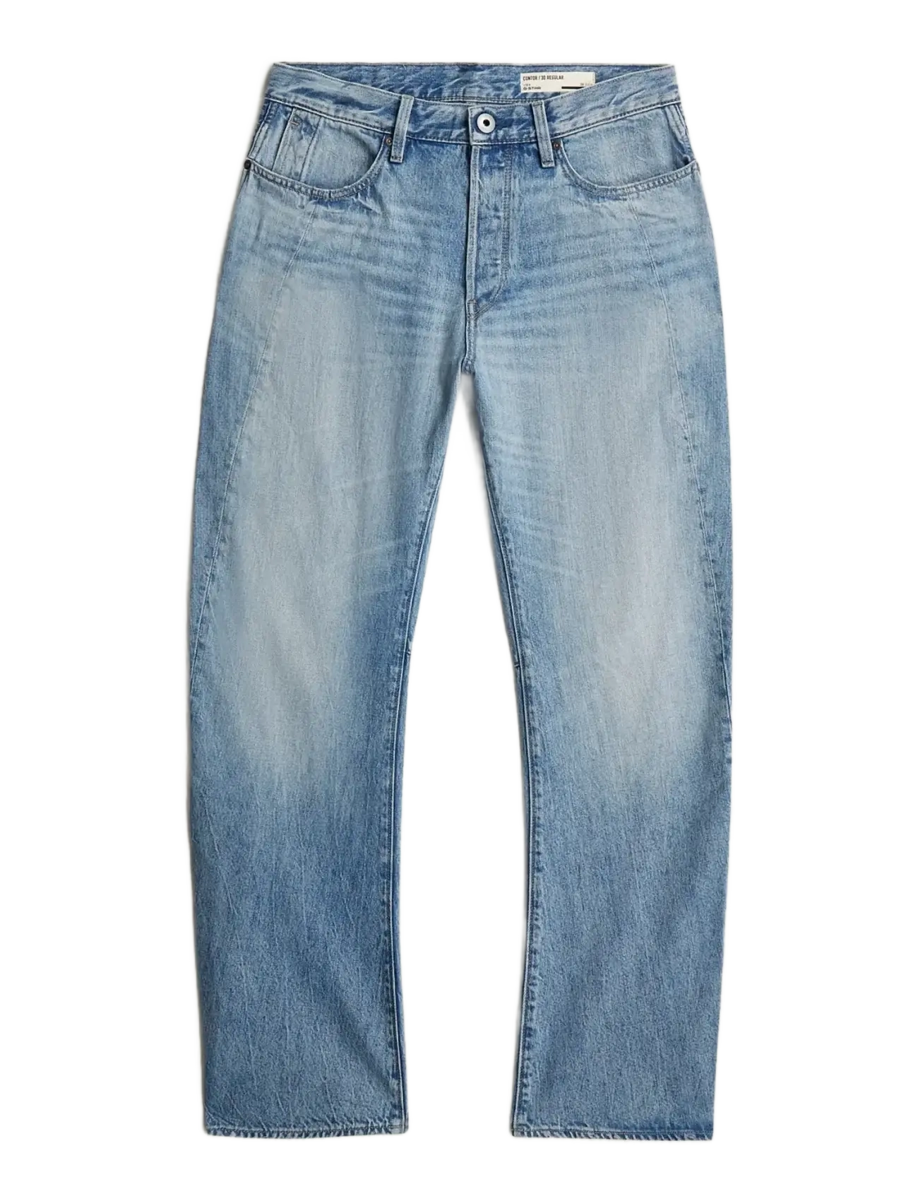 G-Star Contor 3D Regular - Jeansmode - FADED SEA BAY / blue