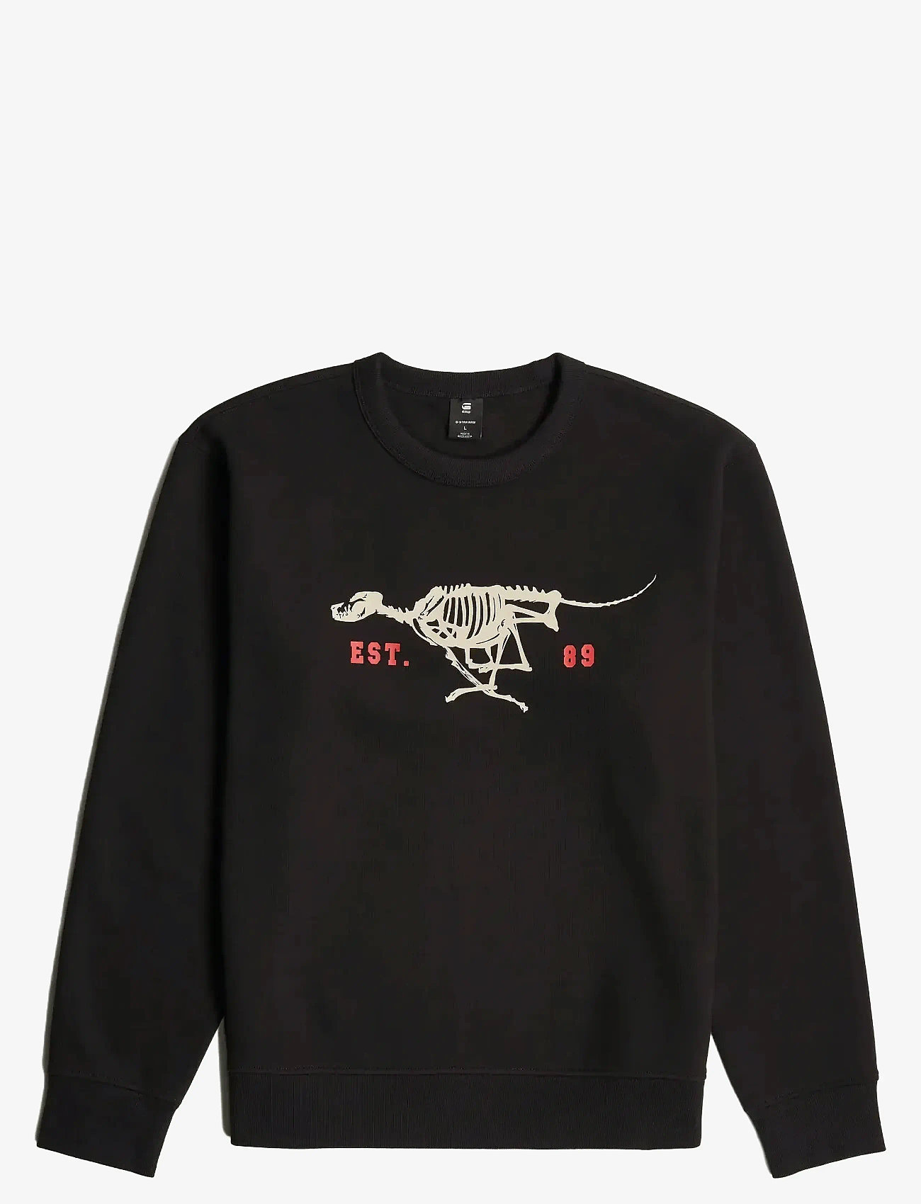 G-Star - Running dog back gr r sw - sweatshirts - dk black - 1