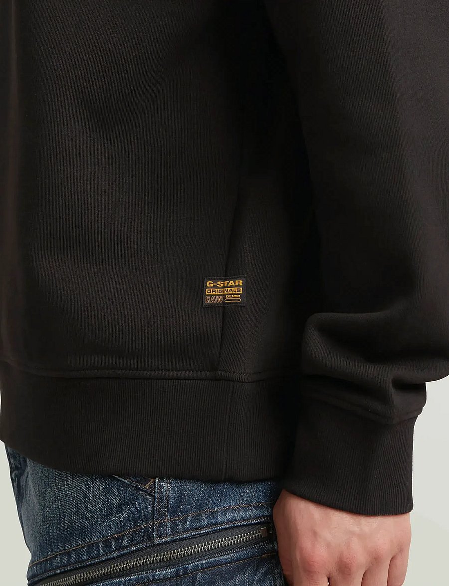 G-Star - Running dog back gr r sw - sweatshirts - dk black - 4