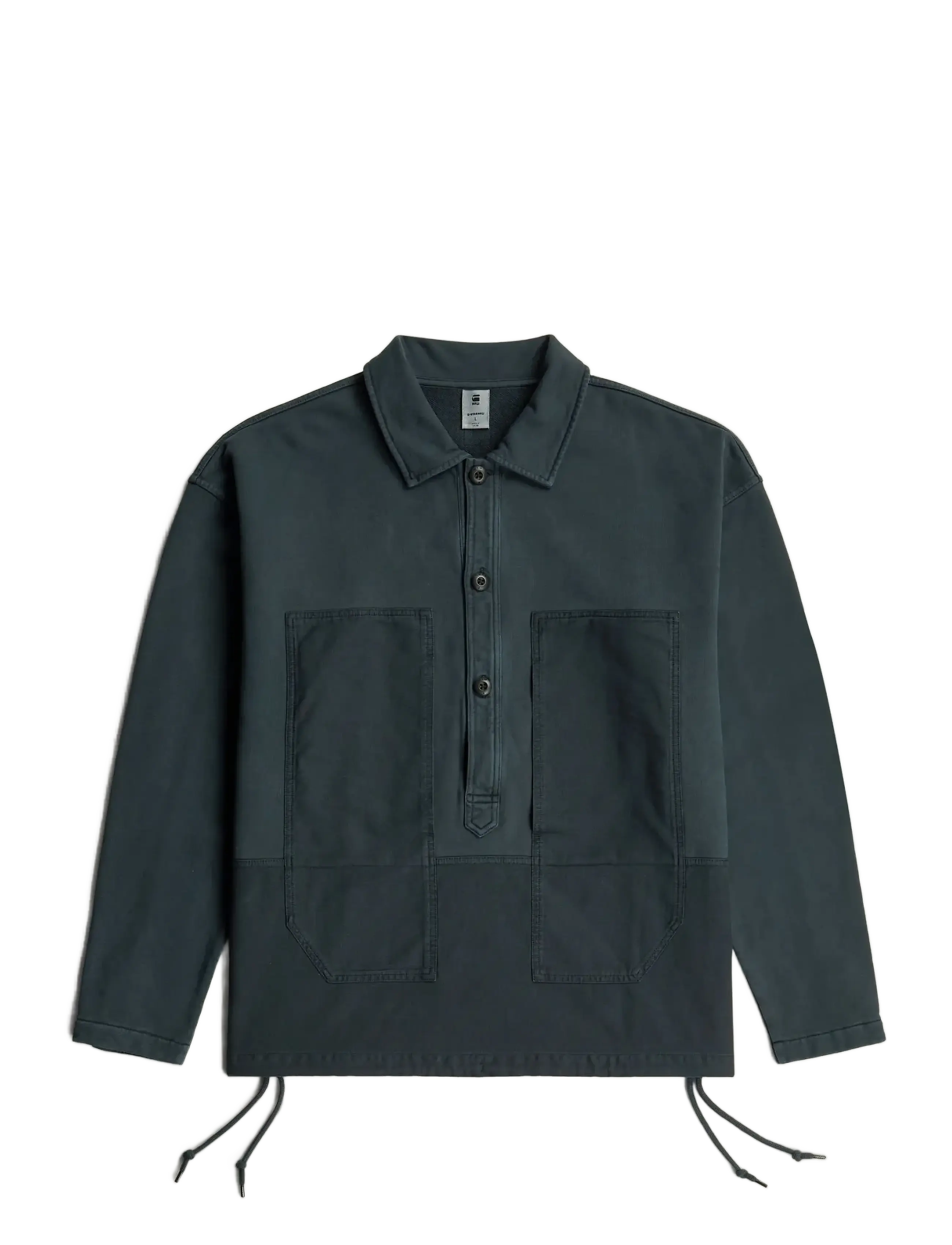 Washed fabric mix loose sw - DK PATRIOT BLUE GD