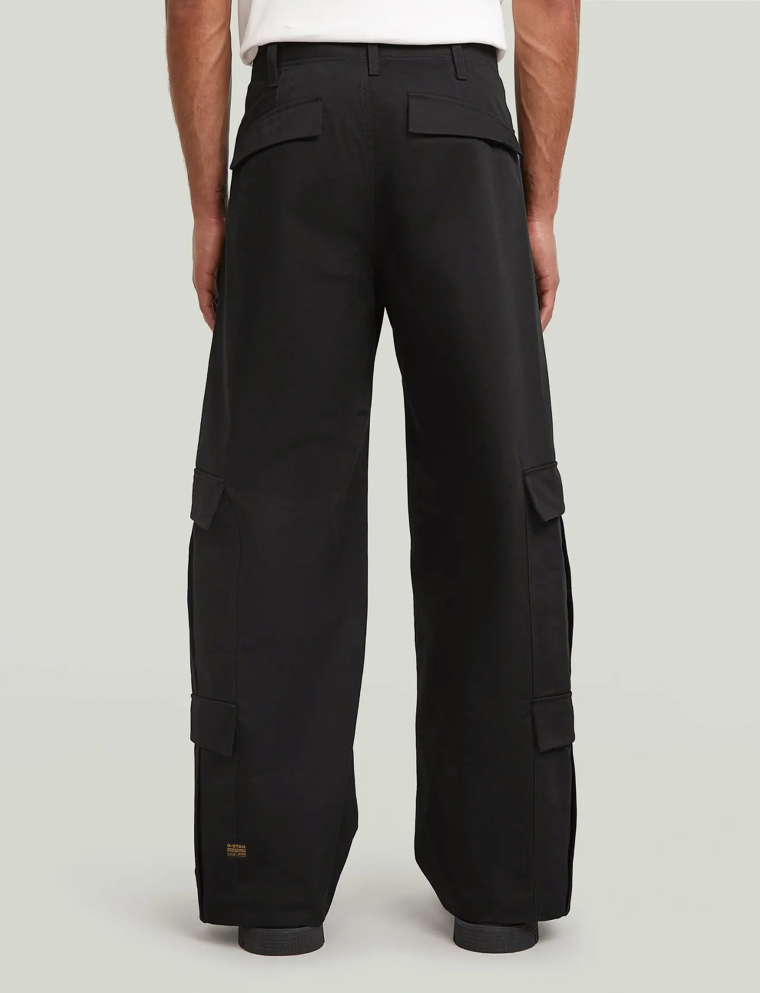 G-Star - R-5N 3D Pleated Cargo - cargo püksid - dk black - 2