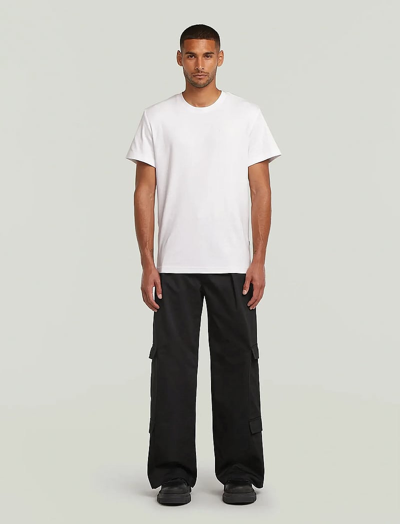 G-Star - R-5N 3D Pleated Cargo - cargohose - dk black - 3