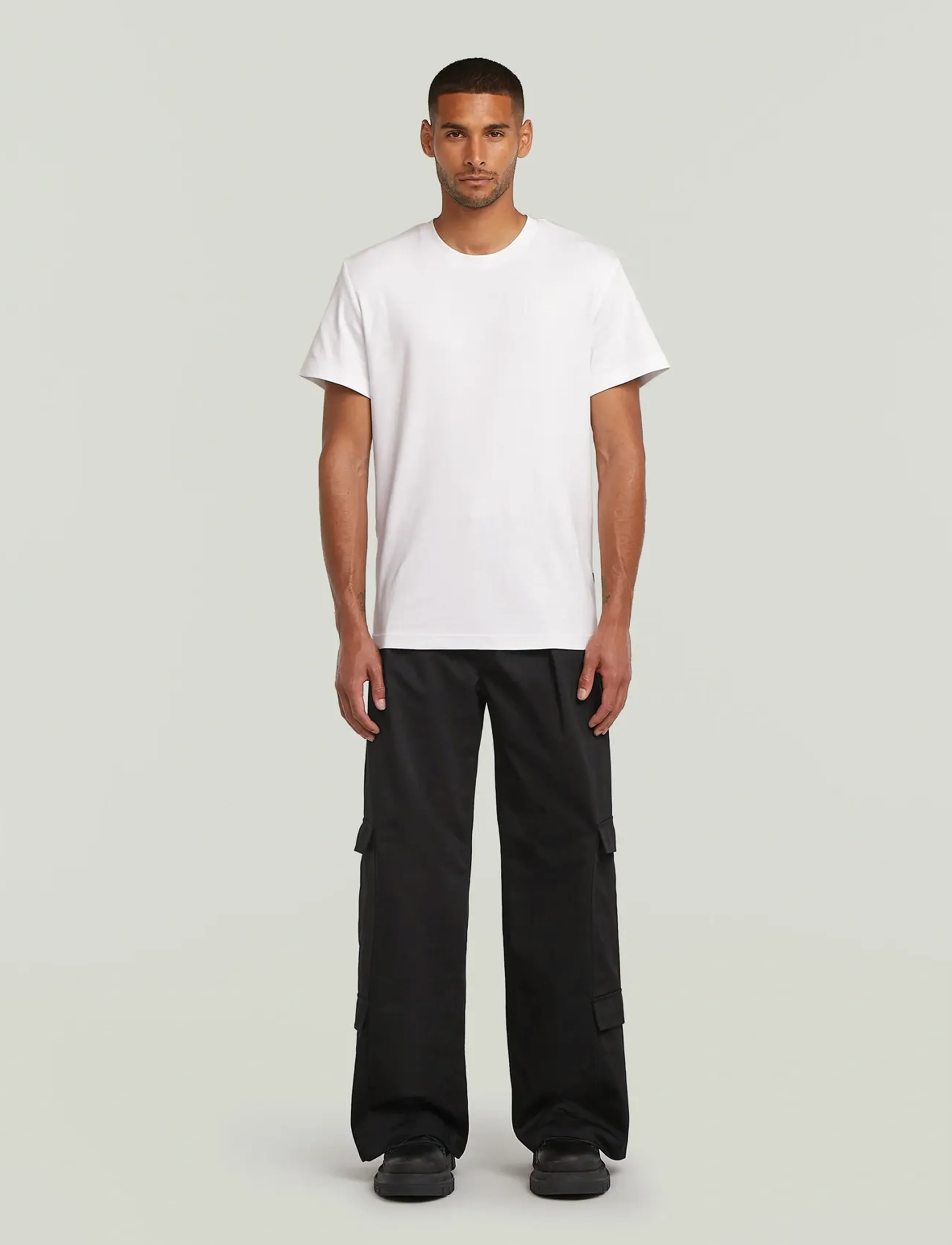 G-Star - R-5N 3D Pleated Cargo - cargo püksid - dk black - 3