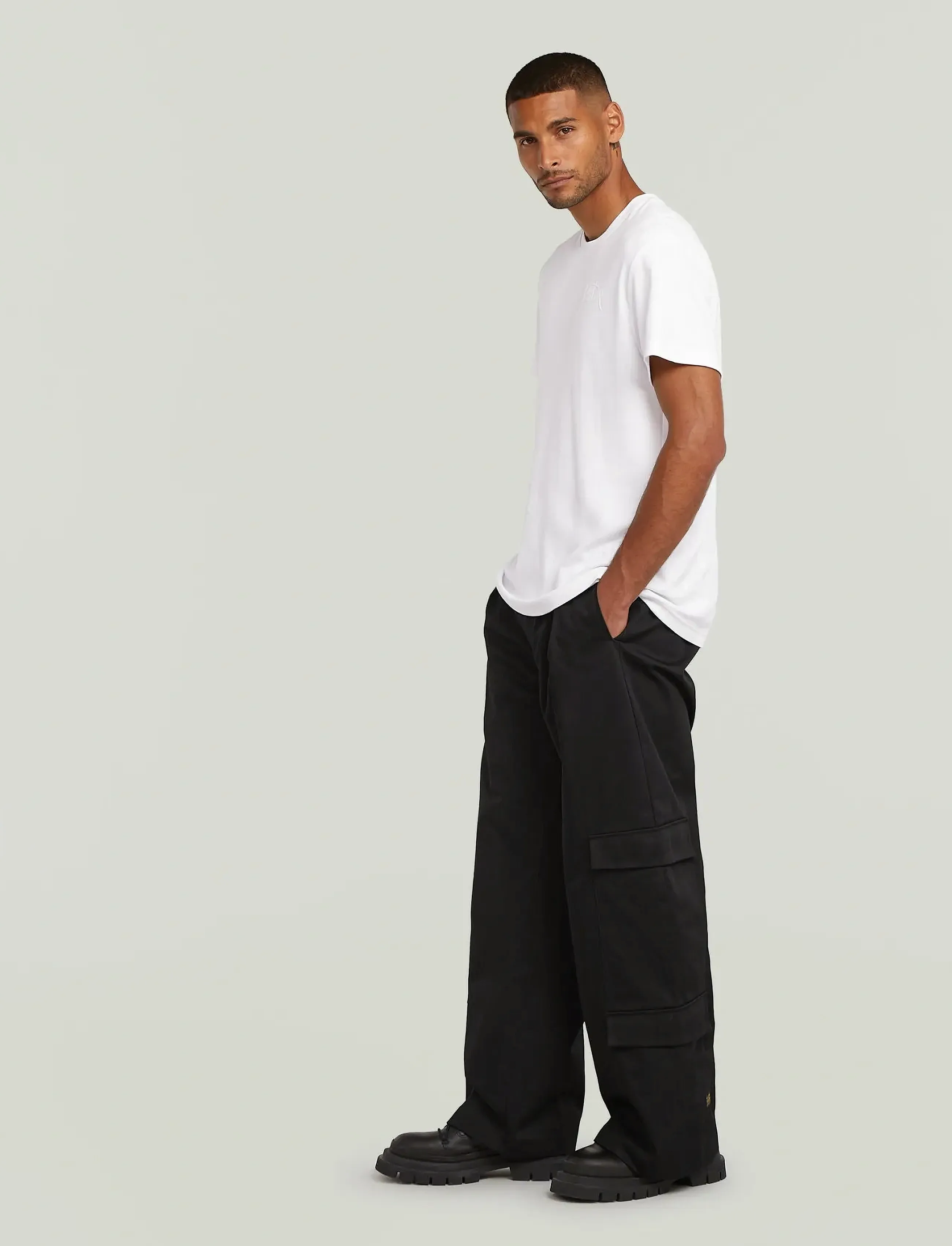 G-Star - R-5N 3D Pleated Cargo - cargo püksid - dk black - 5