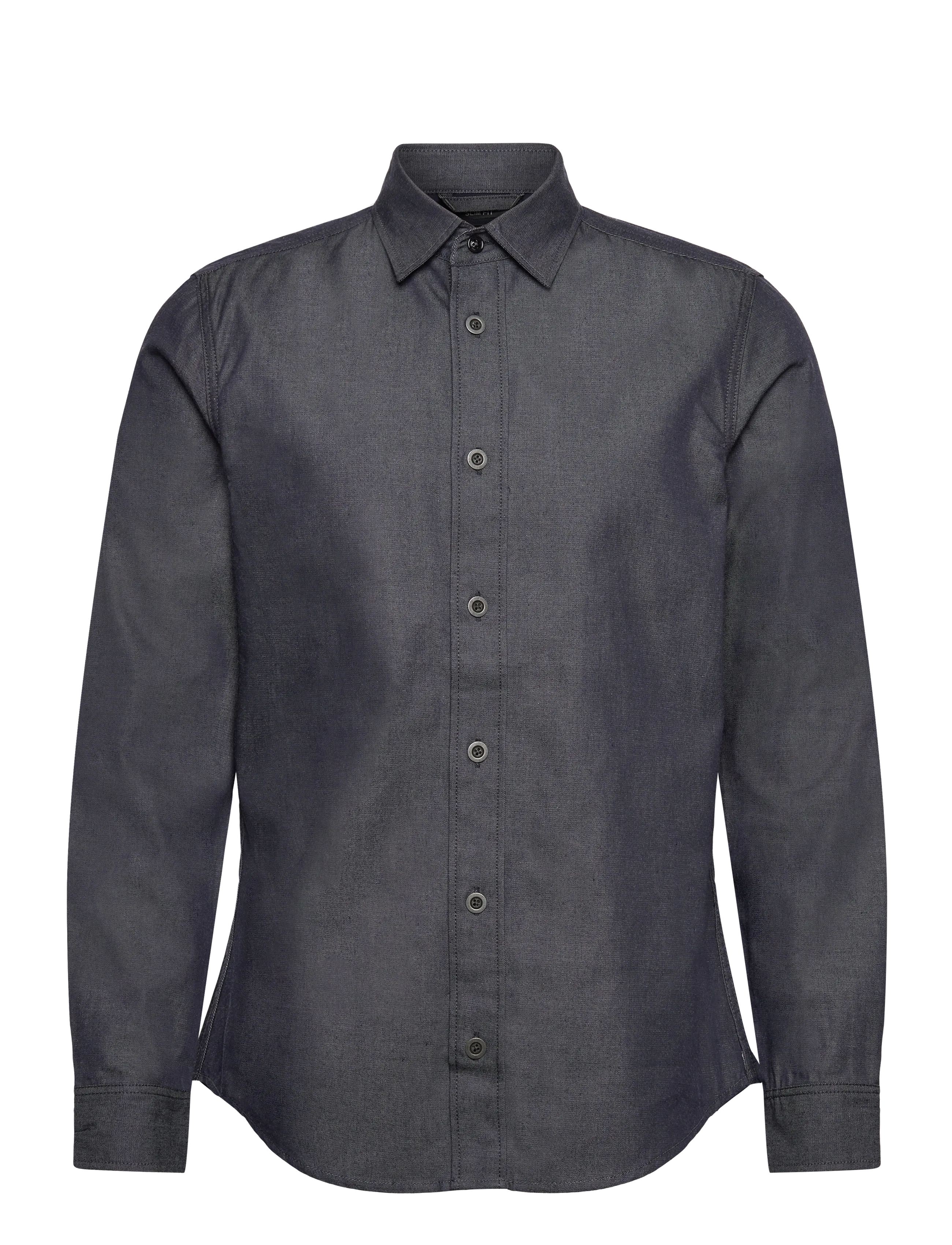 Clean slim shirt - RAW DENIM