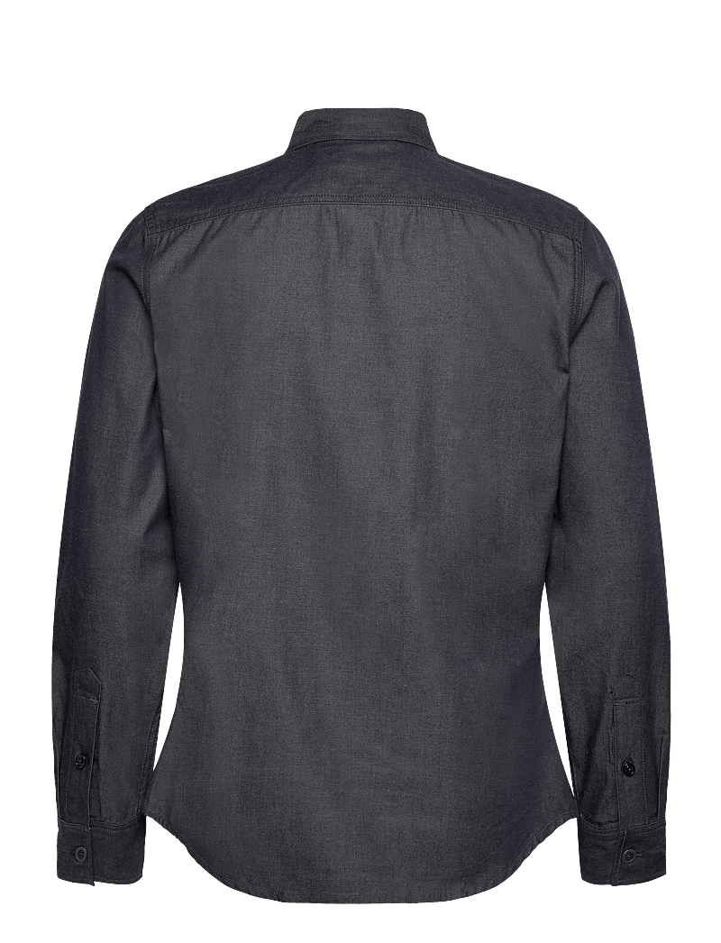 G-Star - Clean slim shirt l\s - jeansskjortor - raw denim - 1