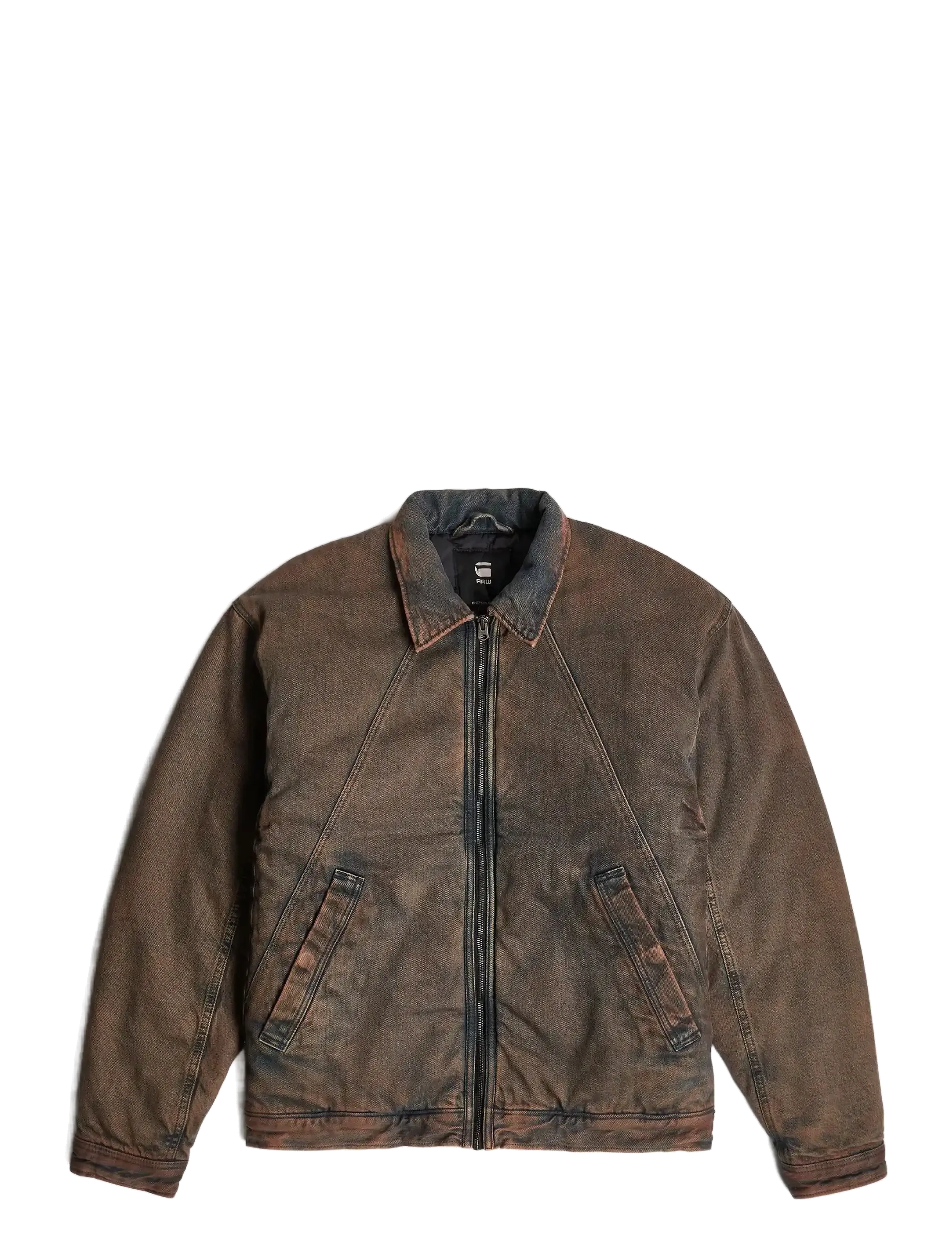 G-STAR A-Line Gefüttert Coach Jacke Braun - L - Herren