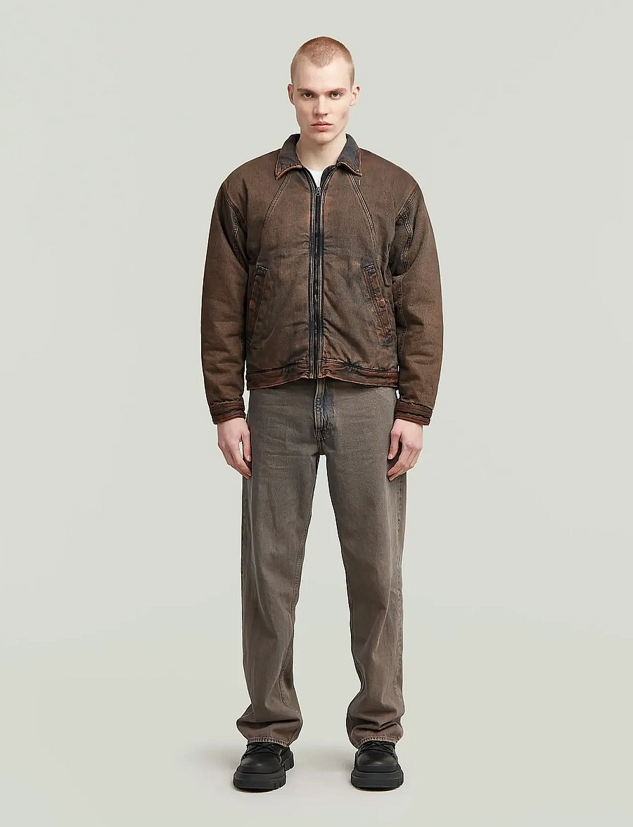 G-Star - A-line Padded Coach Jacket - daunenjacken - worn in pecan brown - 0