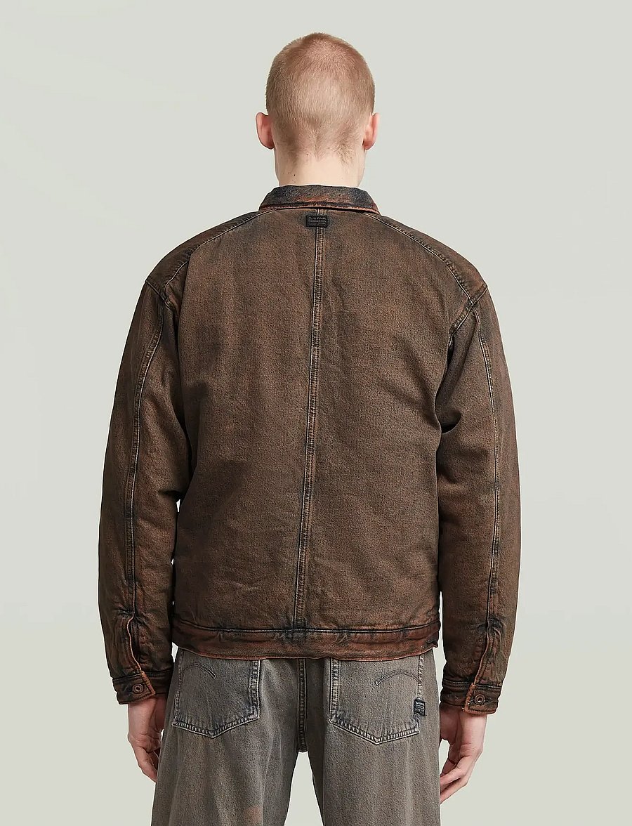 G-Star - A-line Padded Coach Jacket - daunenjacken - worn in pecan brown - 2
