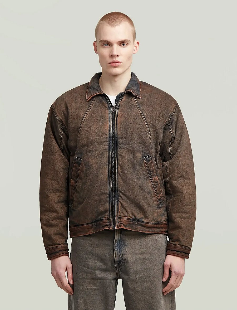 G-Star - A-line Padded Coach Jacket - daunenjacken - worn in pecan brown - 3