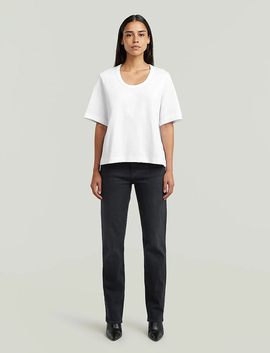 G-Star - Iggie Straight Wmn - straight jeans - worn in black crow - 4