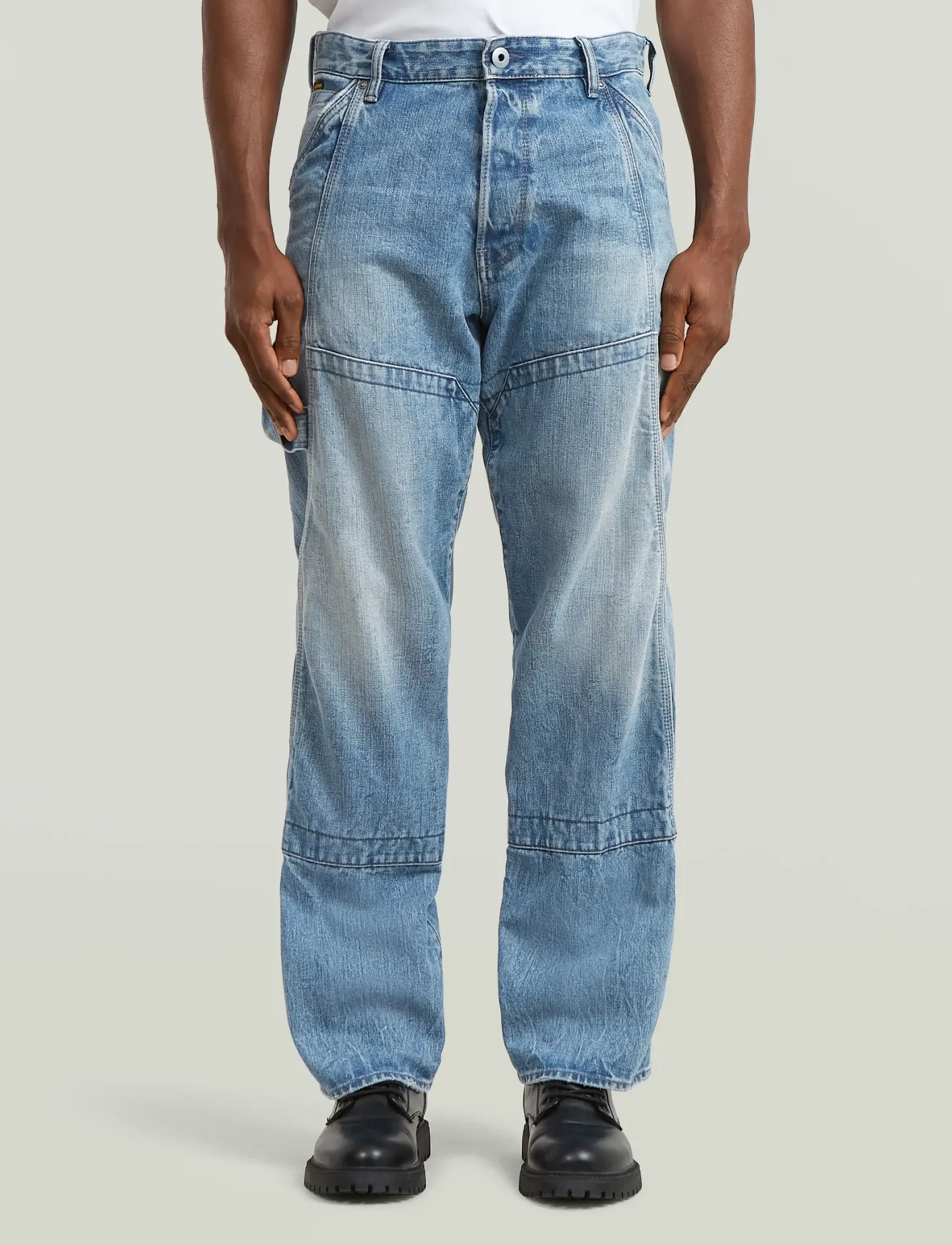 G-Star Contor 3D Loose Carpenter, 29 x 32, Jeans, Blau - Relaxed, Männerswear