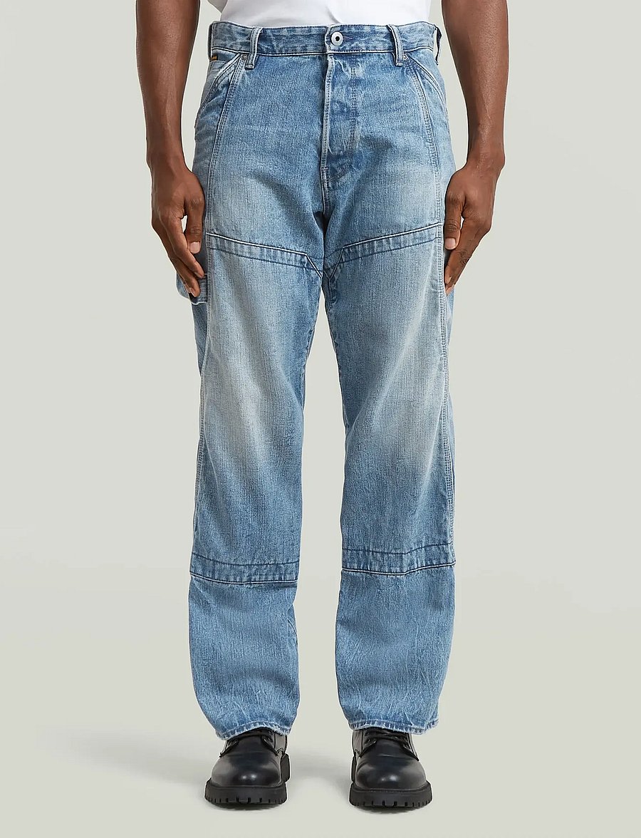 G-Star - Contor 3D Loose Carpenter - loose jeans - vintage cirrus blue - 0