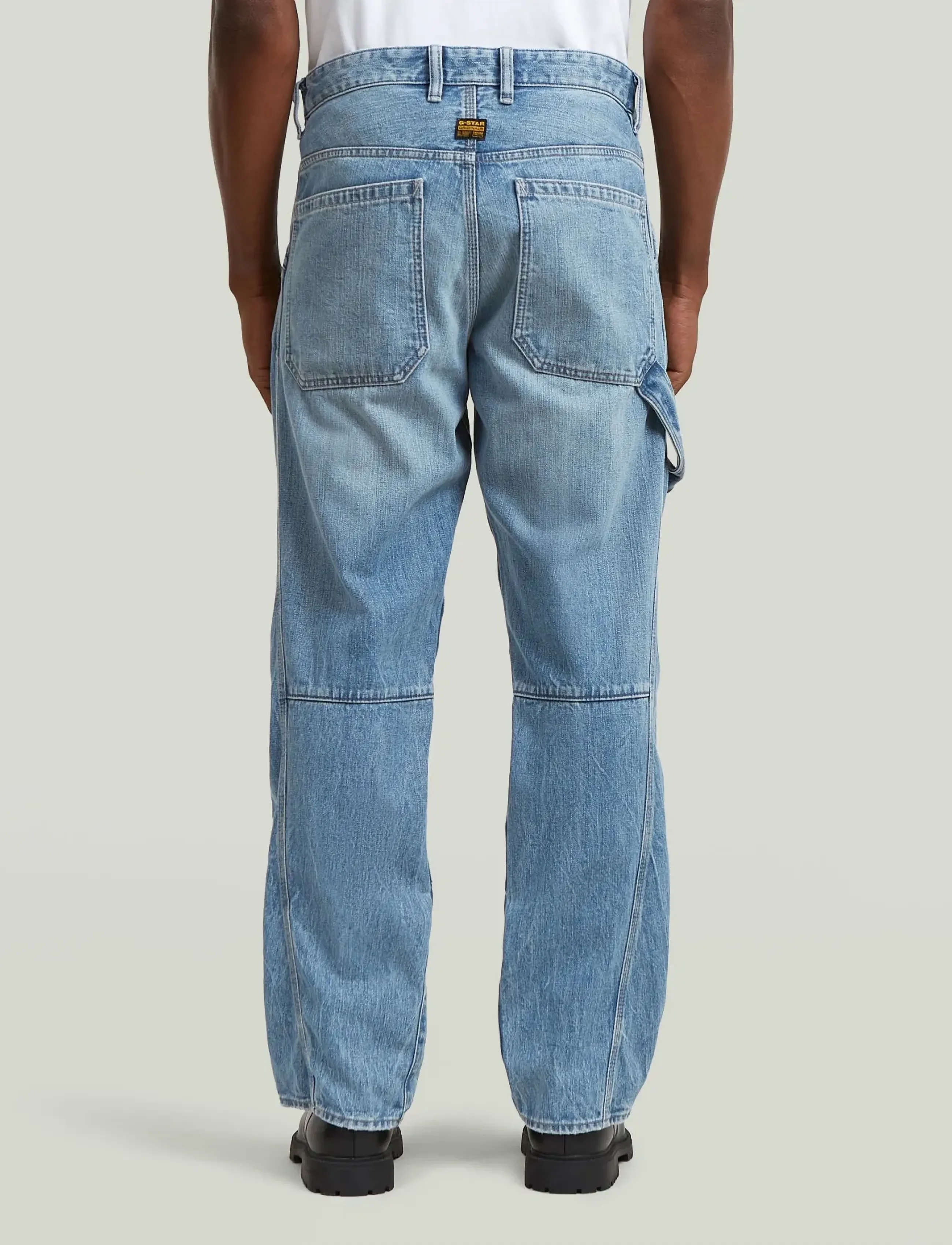 G-Star - Contor 3D Loose Carpenter - rúmar gallabuxur - vintage cirrus blue - 2