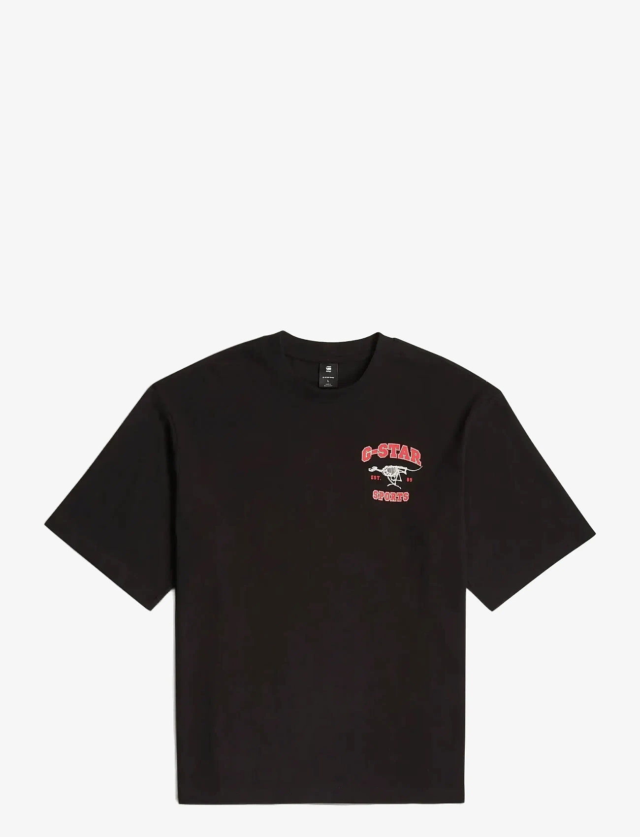 G-Star - Running dog back gr boxy r t - sügisesed riided - dk black - 0