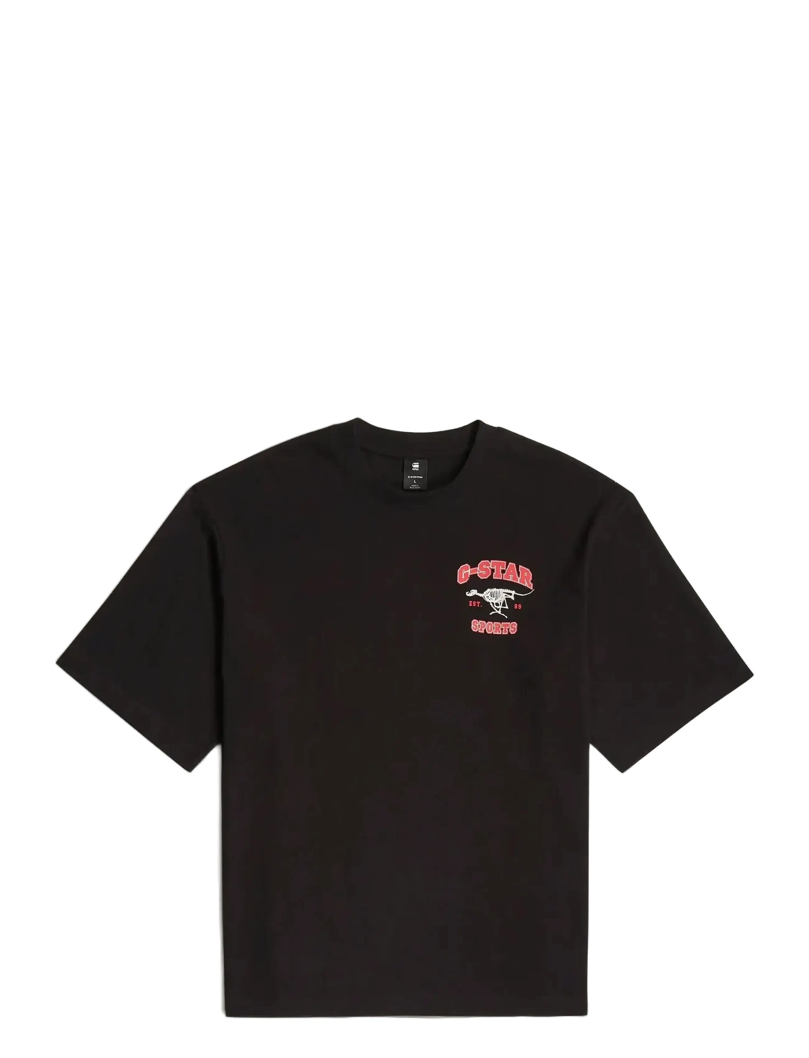 G-Star Running dog back gr boxy r t - G-star - DK BLACK / black