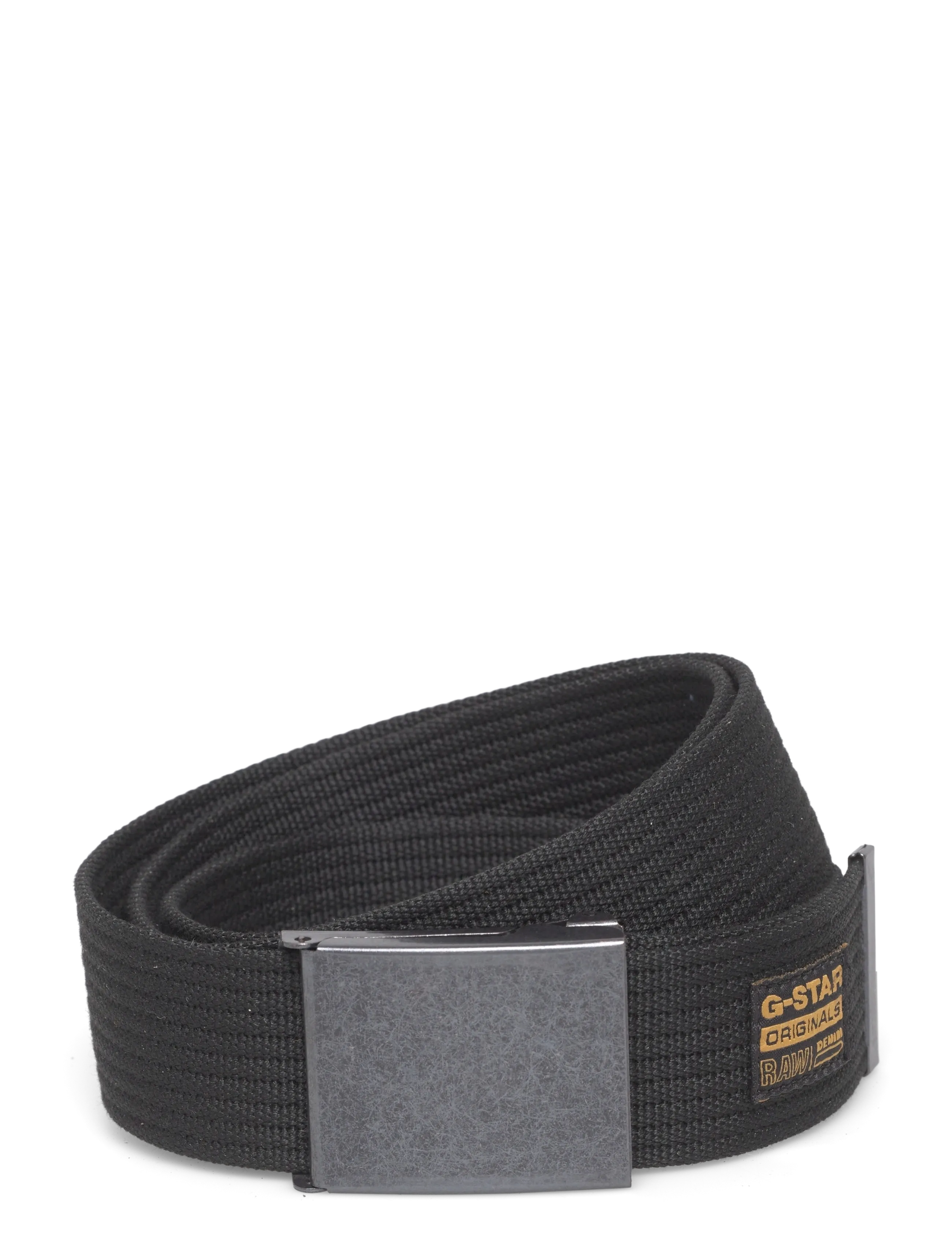 G-Star Webbing Belt - G-STAR - BLACK METAL/DK BLACK / black