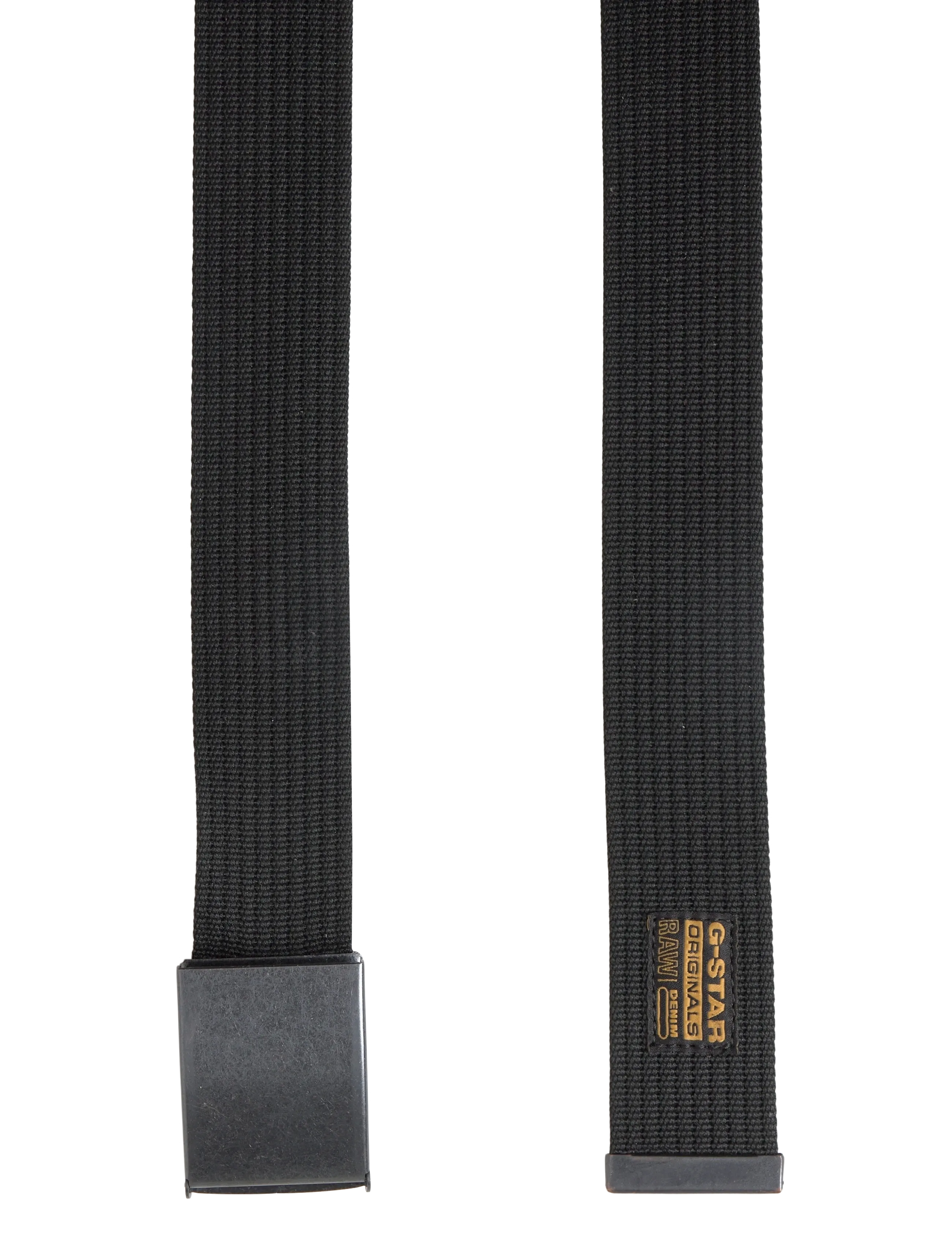 G-Star - Webbing Belt - flettede bælter - black metal/dk black - 1