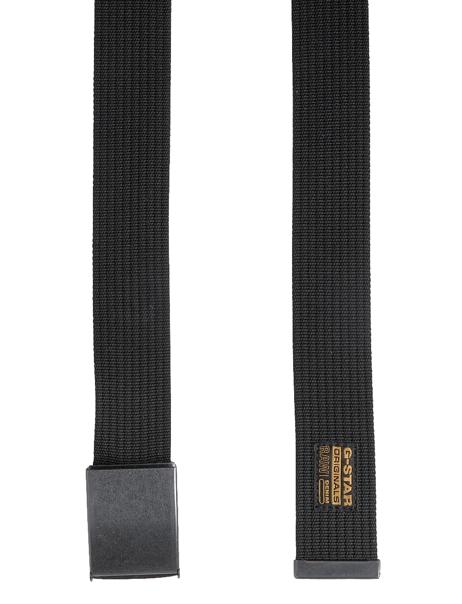 G-Star - Webbing Belt - flettede bælter - black metal/dk black - 1