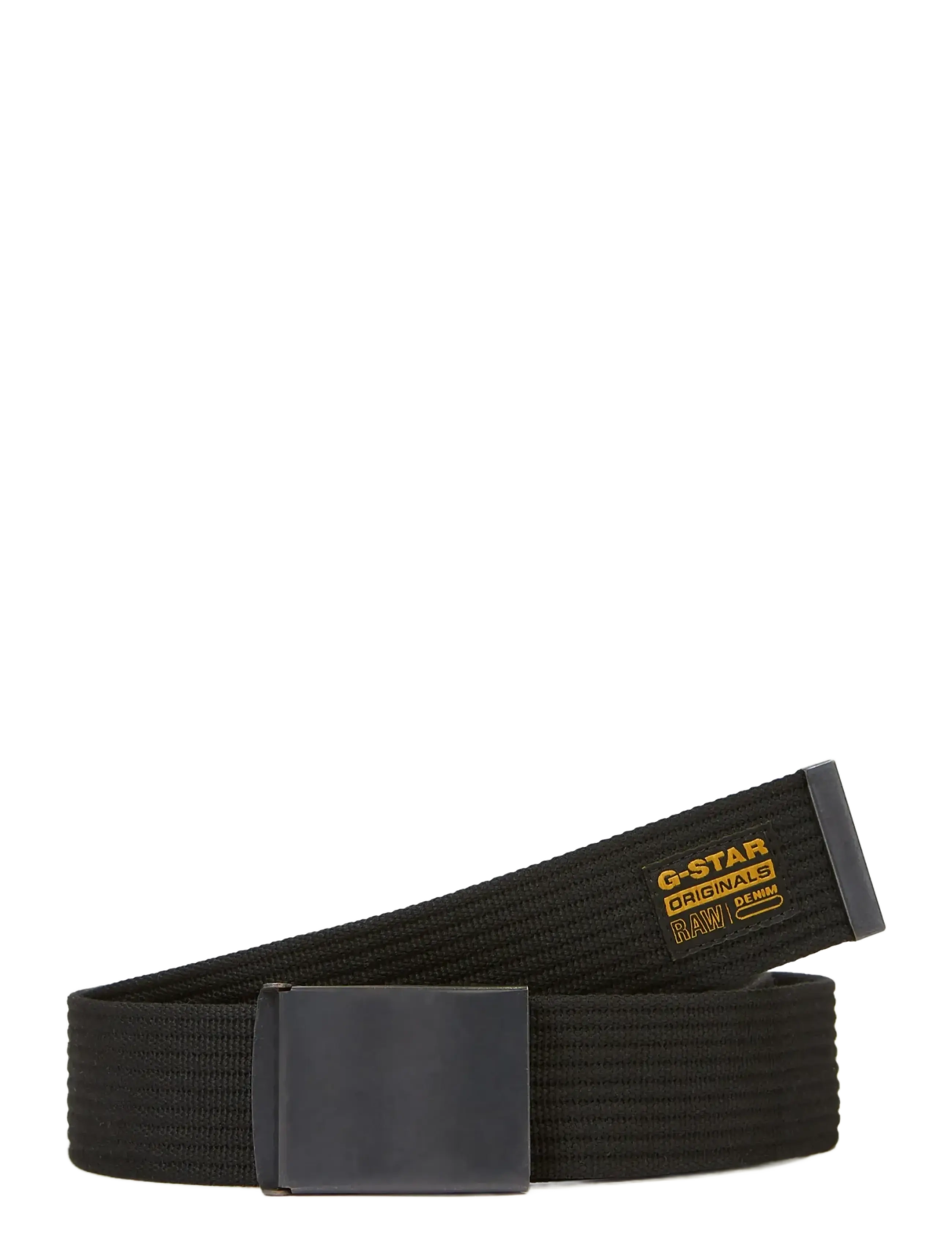 G-Star - Webbing Belt - flettede bælter - black metal/dk black - 3