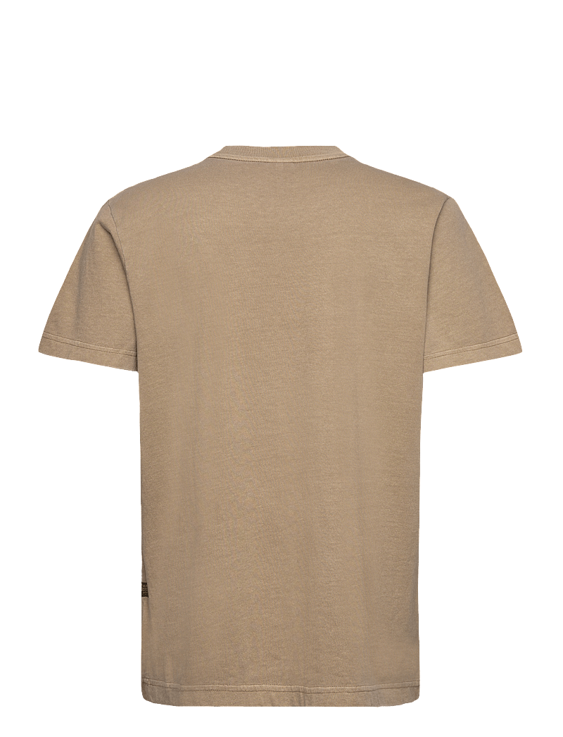 G-Star - Overdyed center chest loose r t - kurzärmelig - safari gd - 2