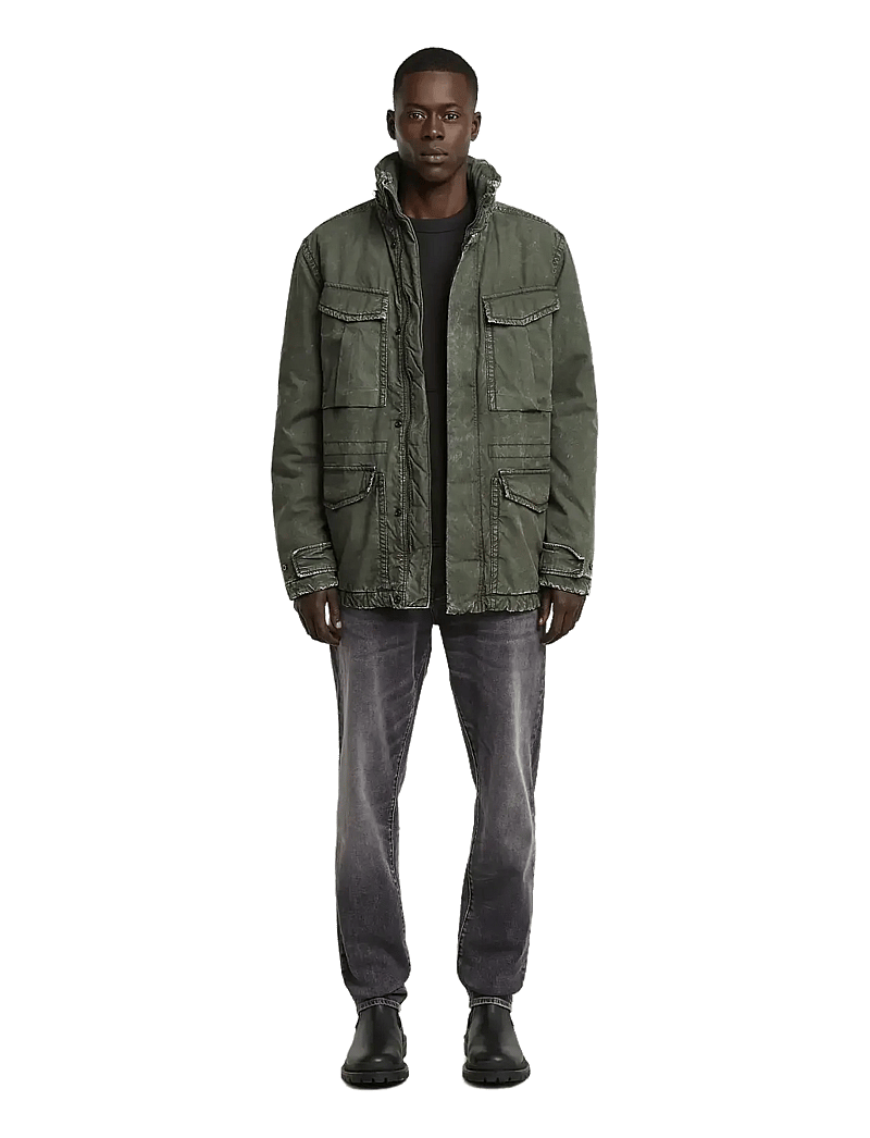 G-Star - Rovic padded field jkt - winterjacken - overdye asfalt gd - 0