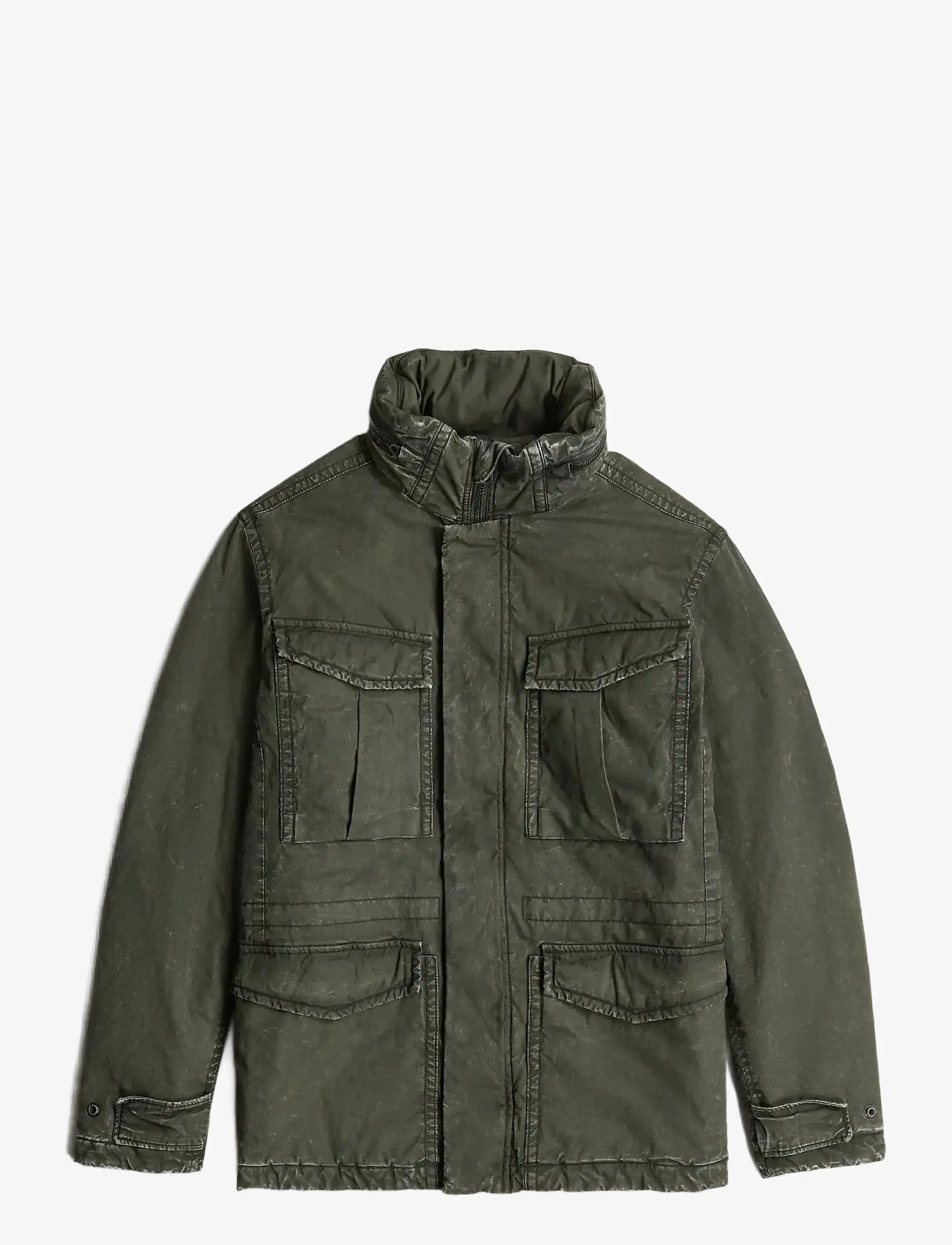 G-Star - Rovic padded field jkt - höstjackor - overdye asfalt gd - 1