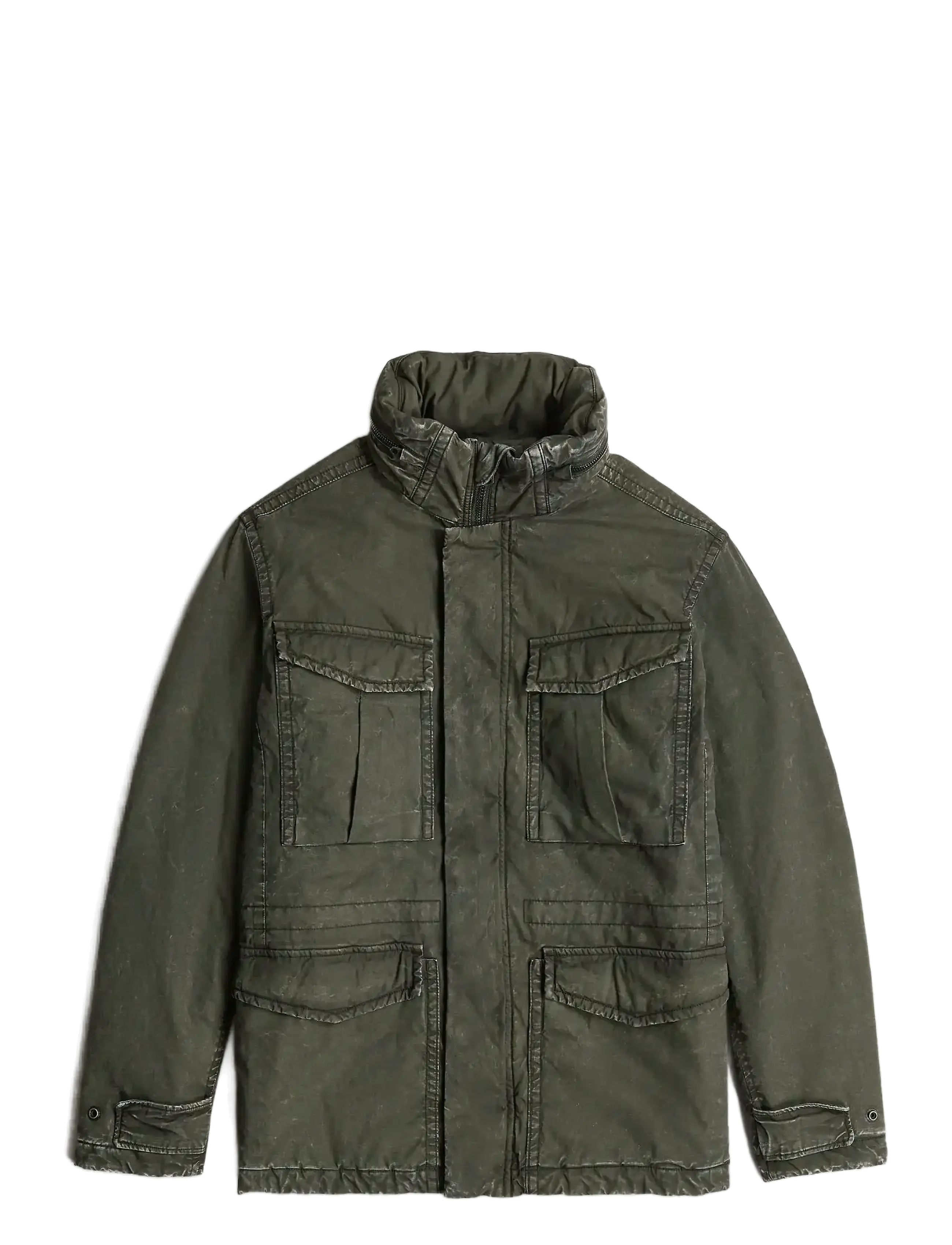 G-Star - Rovic padded field jkt - down jackets - overdye asfalt gd - 1