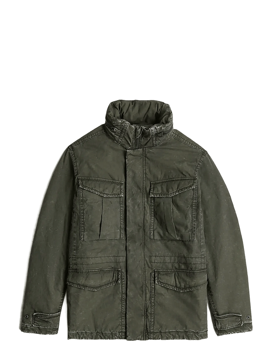 G-Star - Rovic padded field jkt - daunenjacken - overdye asfalt gd - 1
