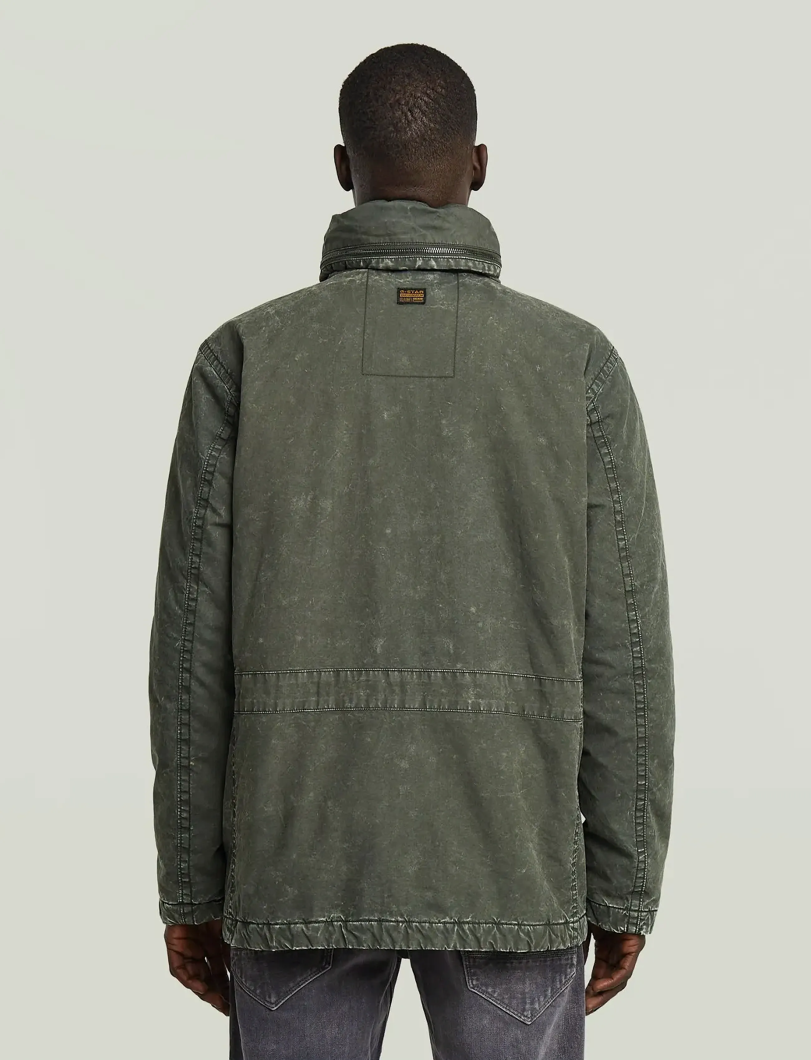 G-Star - Rovic padded field jkt - down jackets - overdye asfalt gd - 2