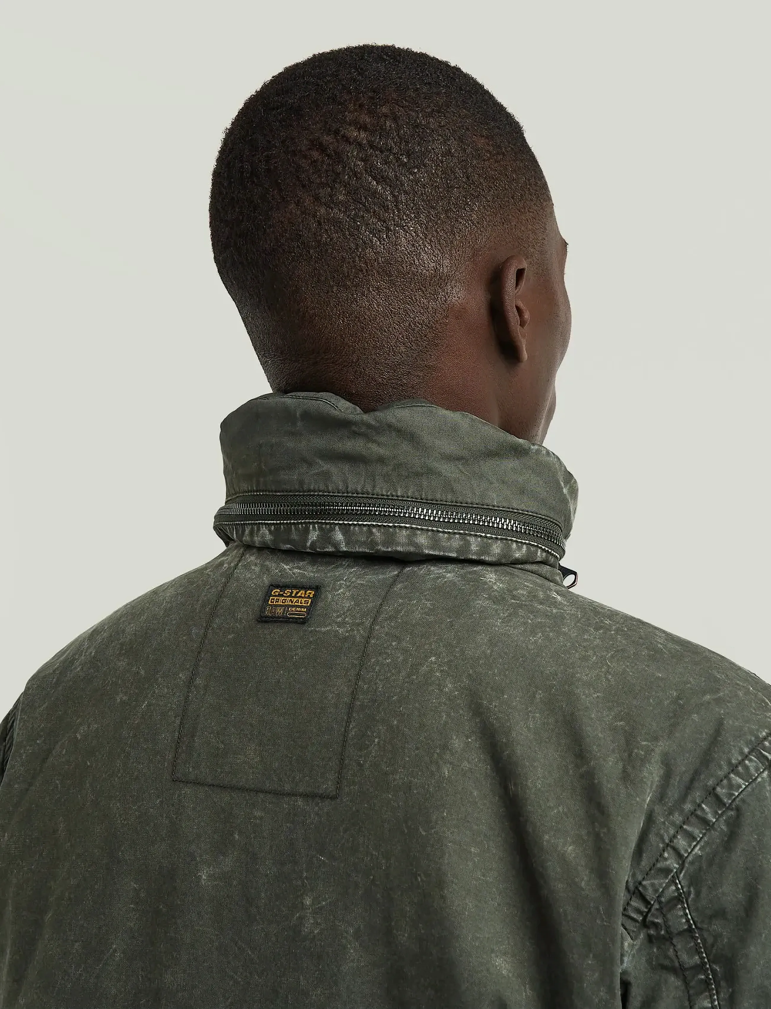 G-Star - Rovic padded field jkt - down jackets - overdye asfalt gd - 4
