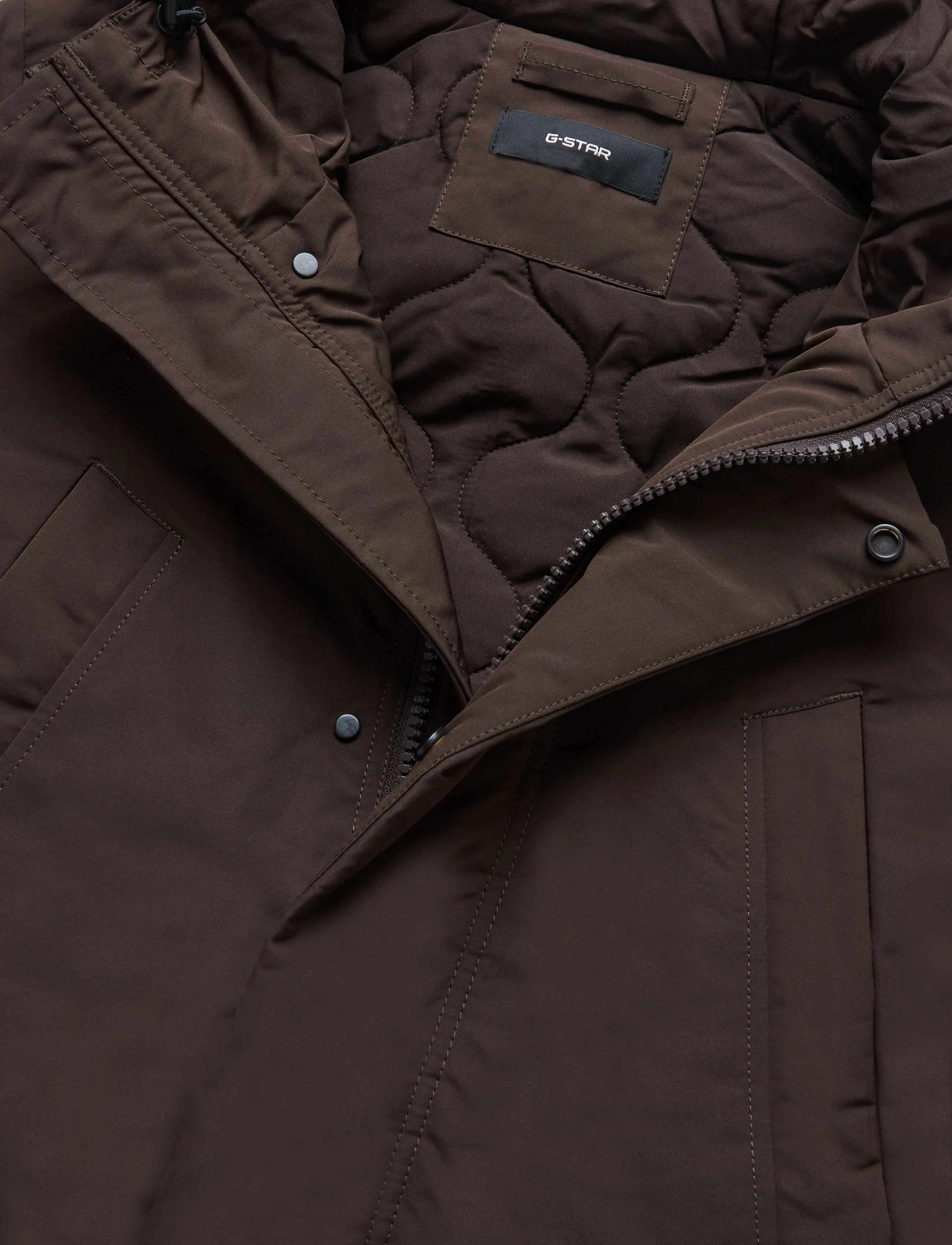 G-Star - Clean Vodan pdd hdd parka - winterjacken - coffee bean - 2