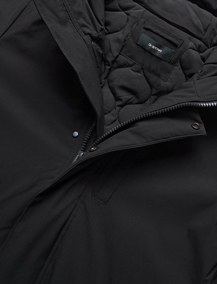 G-Star - Clean Vodan pdd hdd jkt - talvejoped - dk black - 2