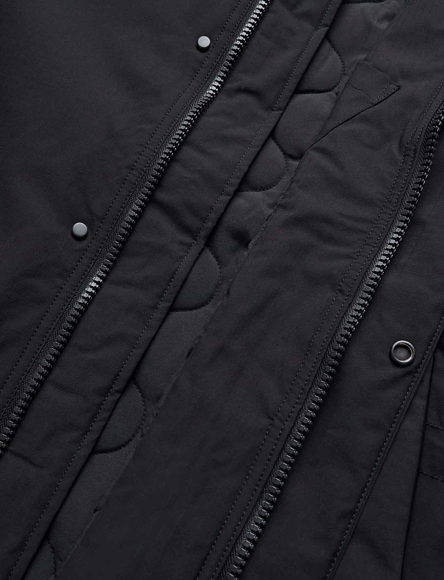 G-Star - Clean Vodan pdd hdd jkt - talvejoped - dk black - 5