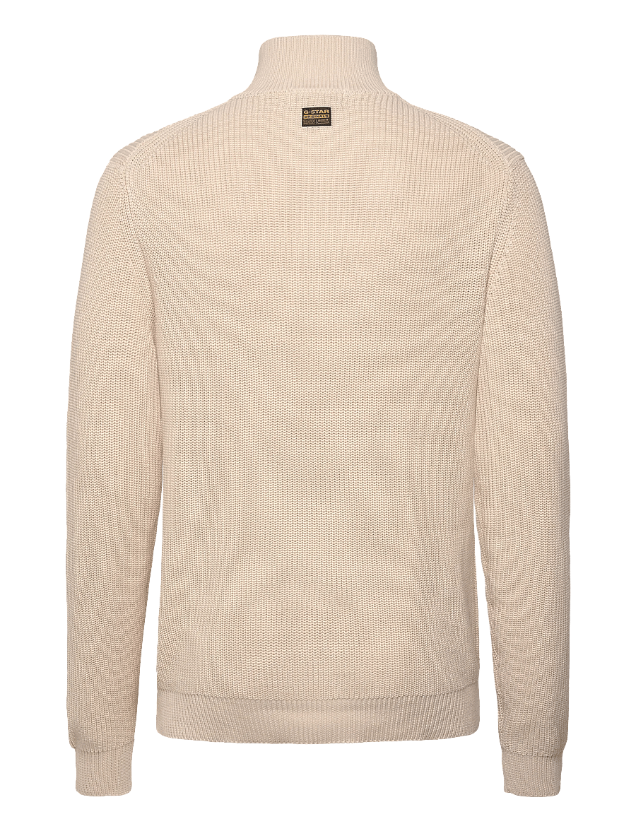 G-Star - Pullover half zip knit - halfzip strik - whitebait - 1