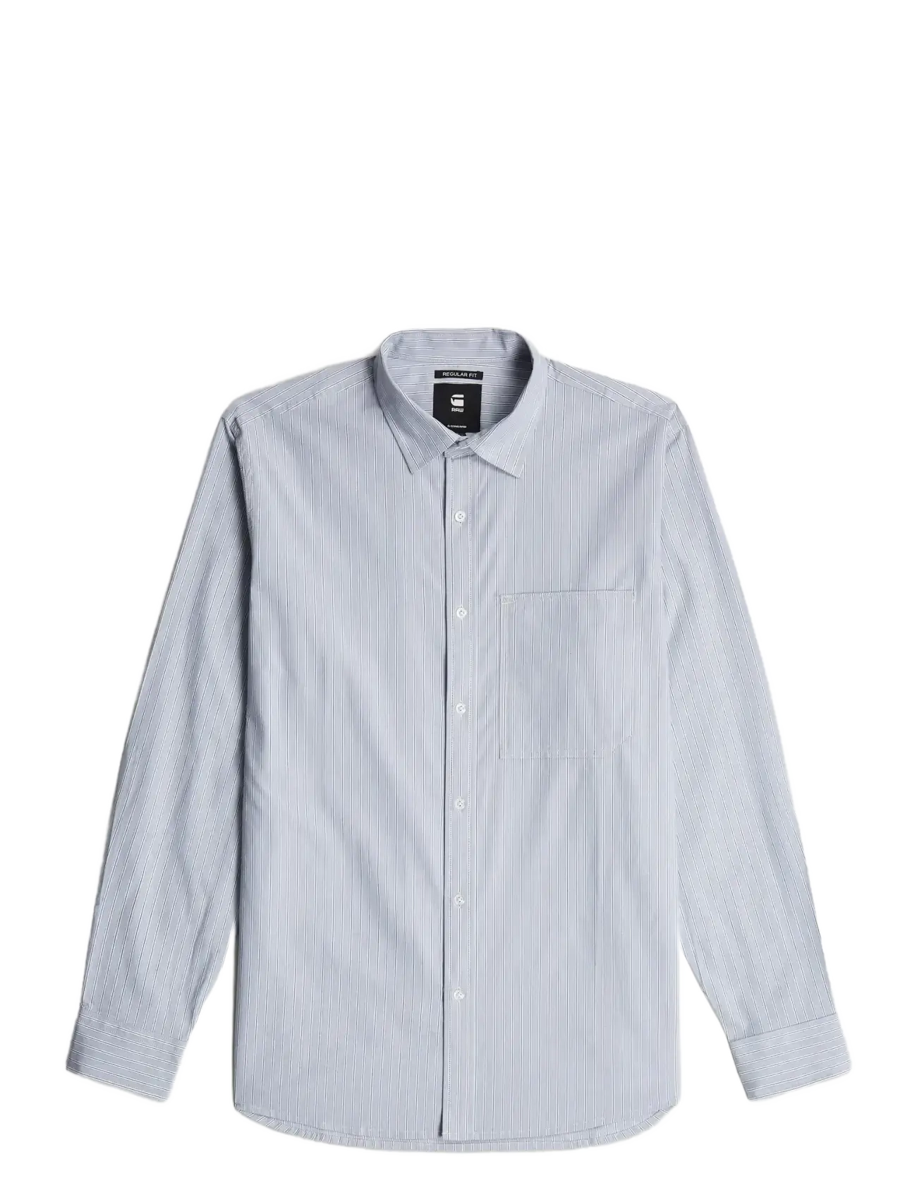 ASH BLUE MICRO STRIPE