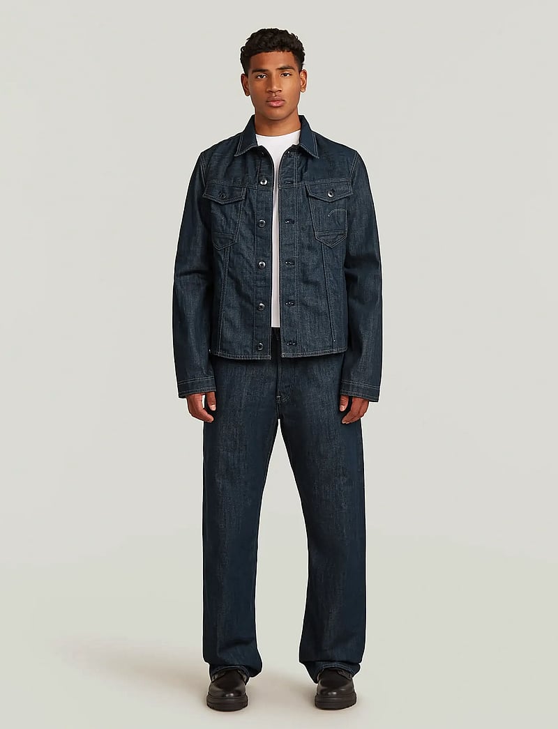 G-Star - Slim 3D Dart Jacket - gefütterte denimjacken - neo raw denim - 3