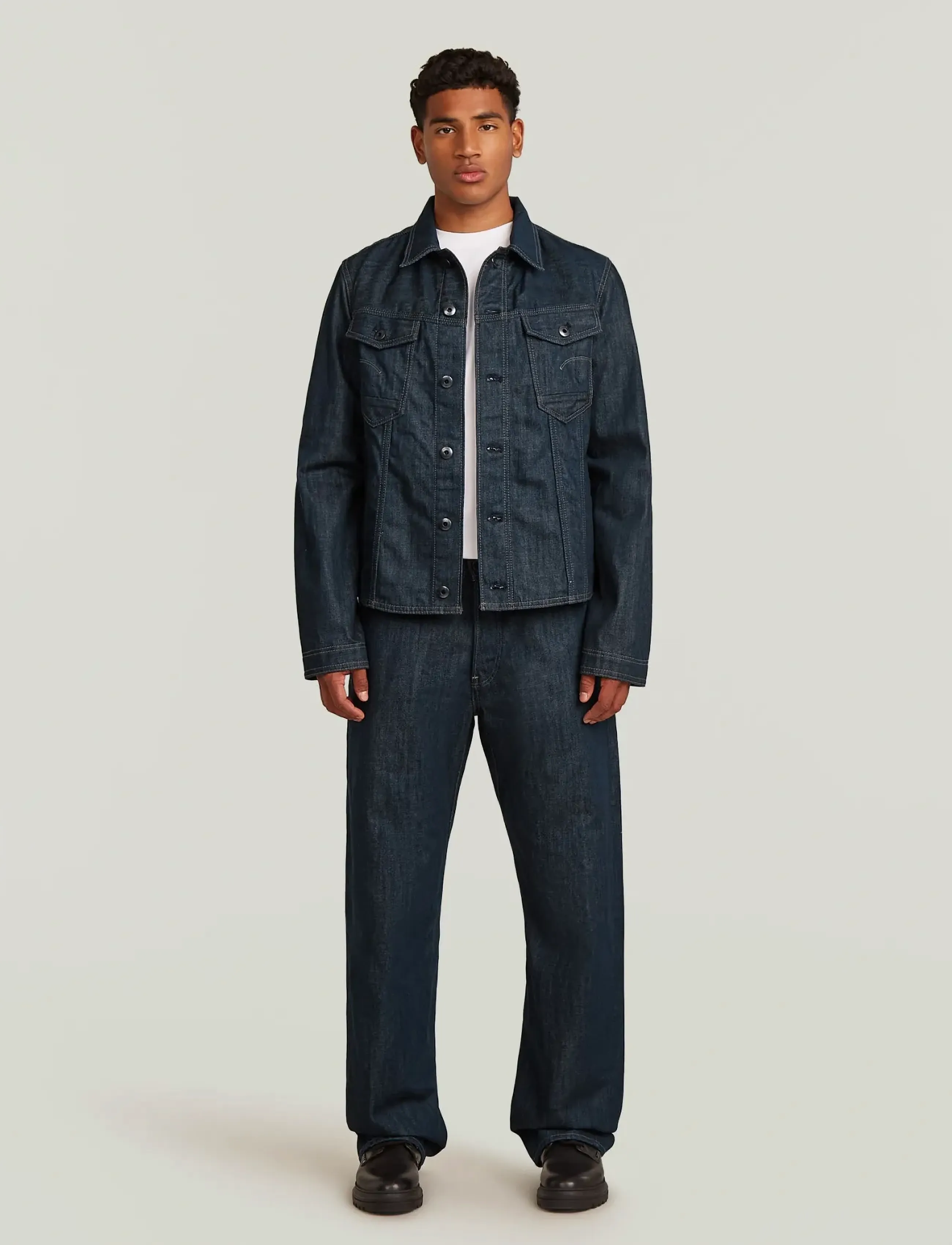 G-Star - Slim 3D Dart Jacket - wiosenne kurtki - neo raw denim - 3