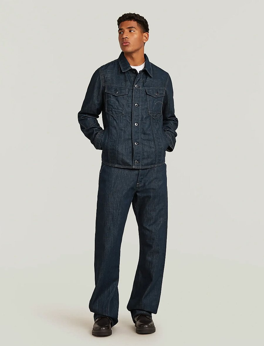 G-Star - Slim 3D Dart Jacket - voodriga teksatagid - neo raw denim - 5