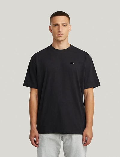 G-Star Relaxed base r t - Short-sleeved t-shirts - DK BLACK / black