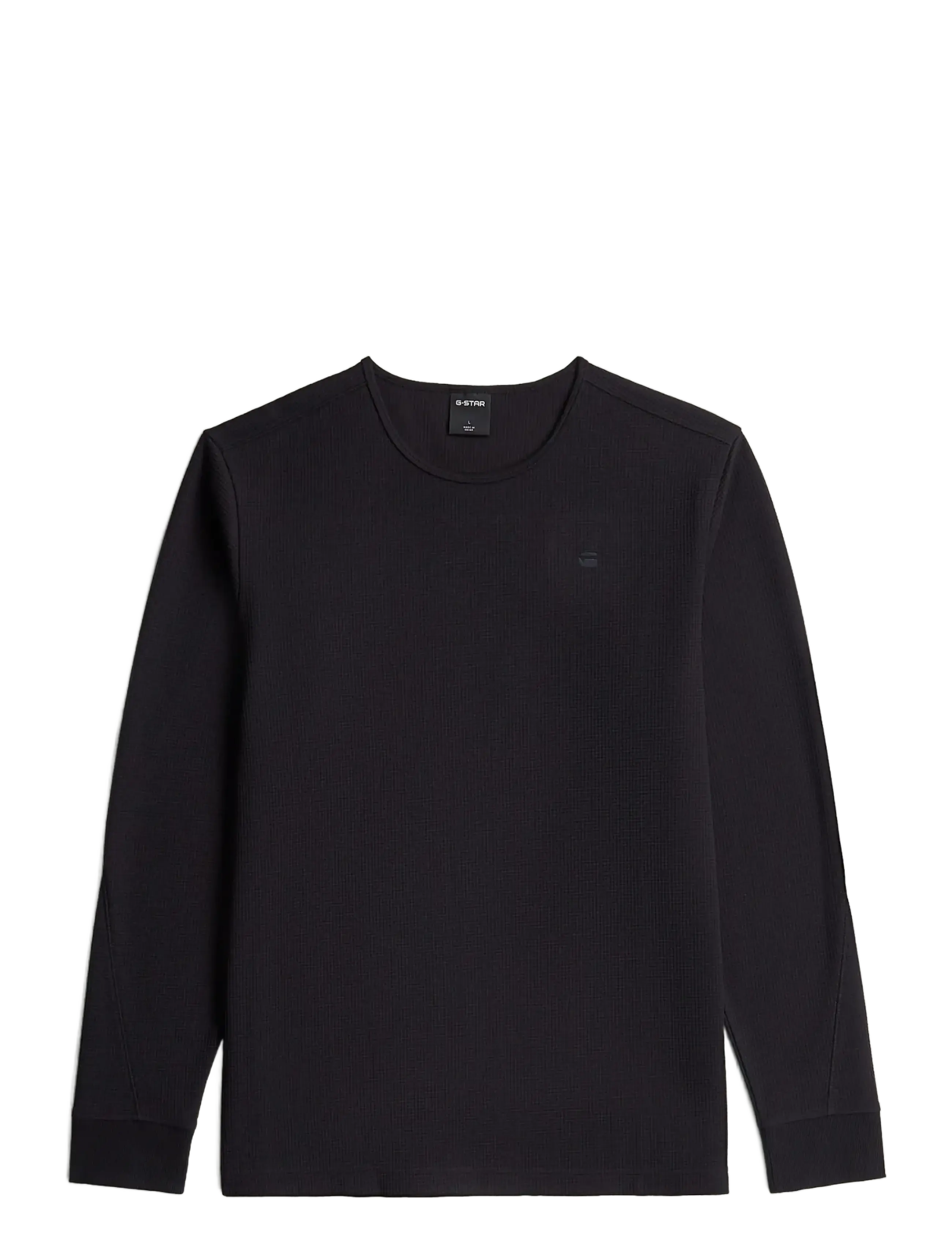 G-Star Structured tweeter r t l\s - G-star - DK BLACK / black